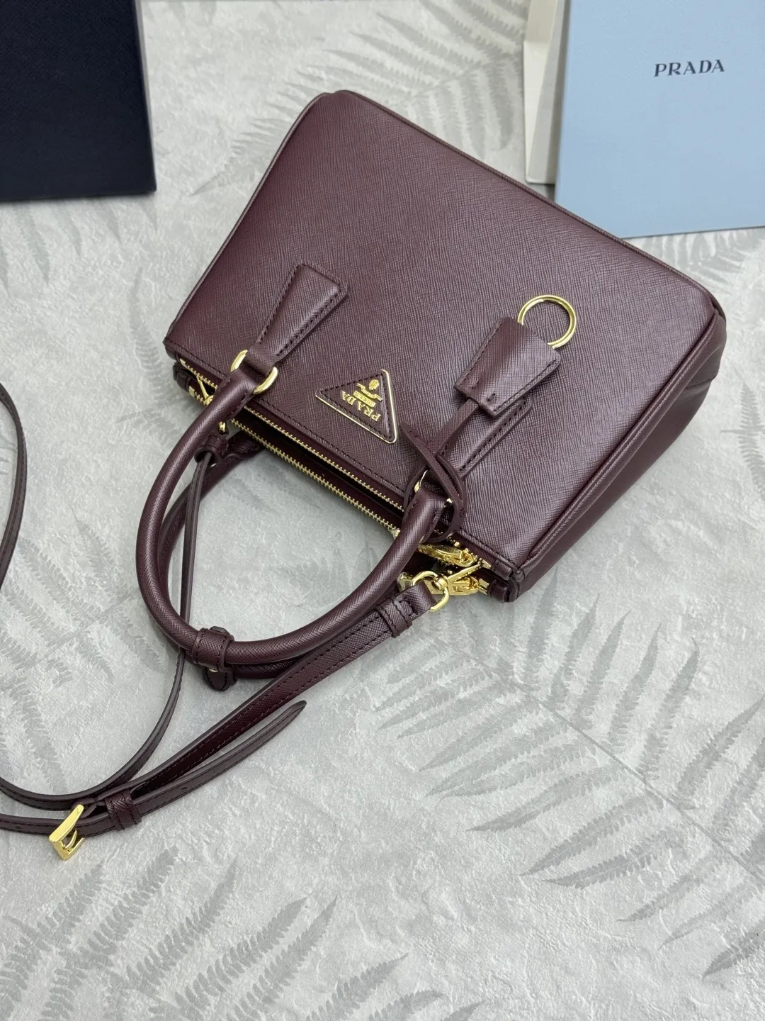 Prada Galleria Saffiano Leather Mini Bag D96011263 — view 5