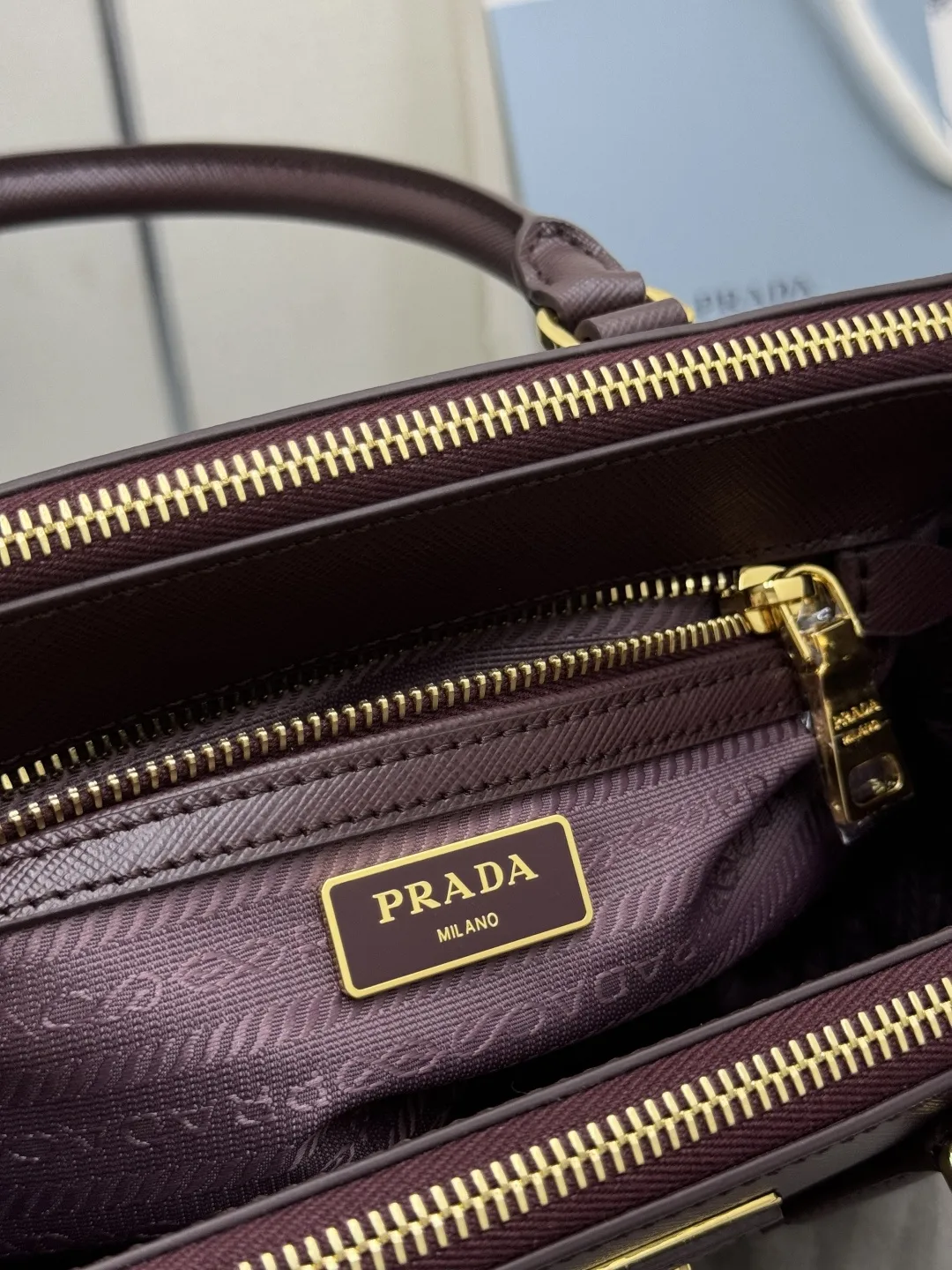 Prada Galleria Saffiano Leather Mini Bag D96011263 — view 9
