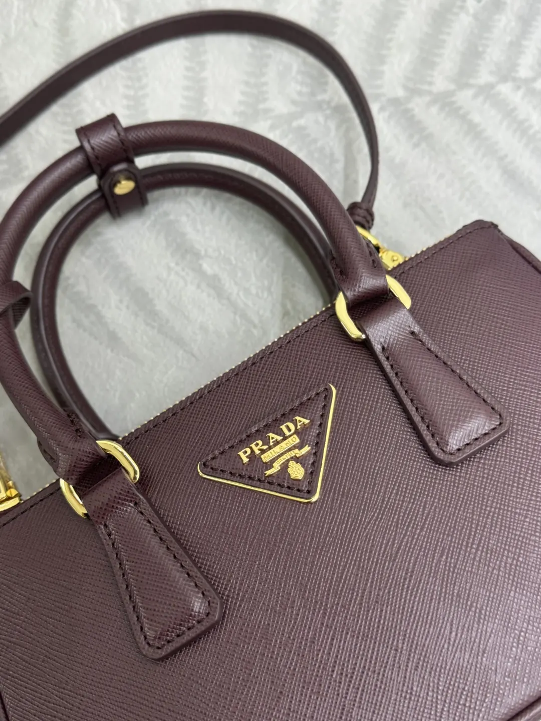 Prada Galleria Mini Saffiano Leather Bag D94011264 — view 7