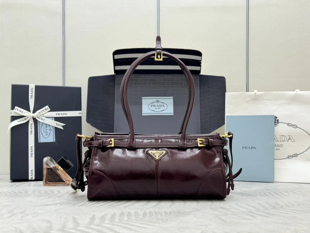 Soft Lux Leather Top-Handle Crossbody Bag D105011266