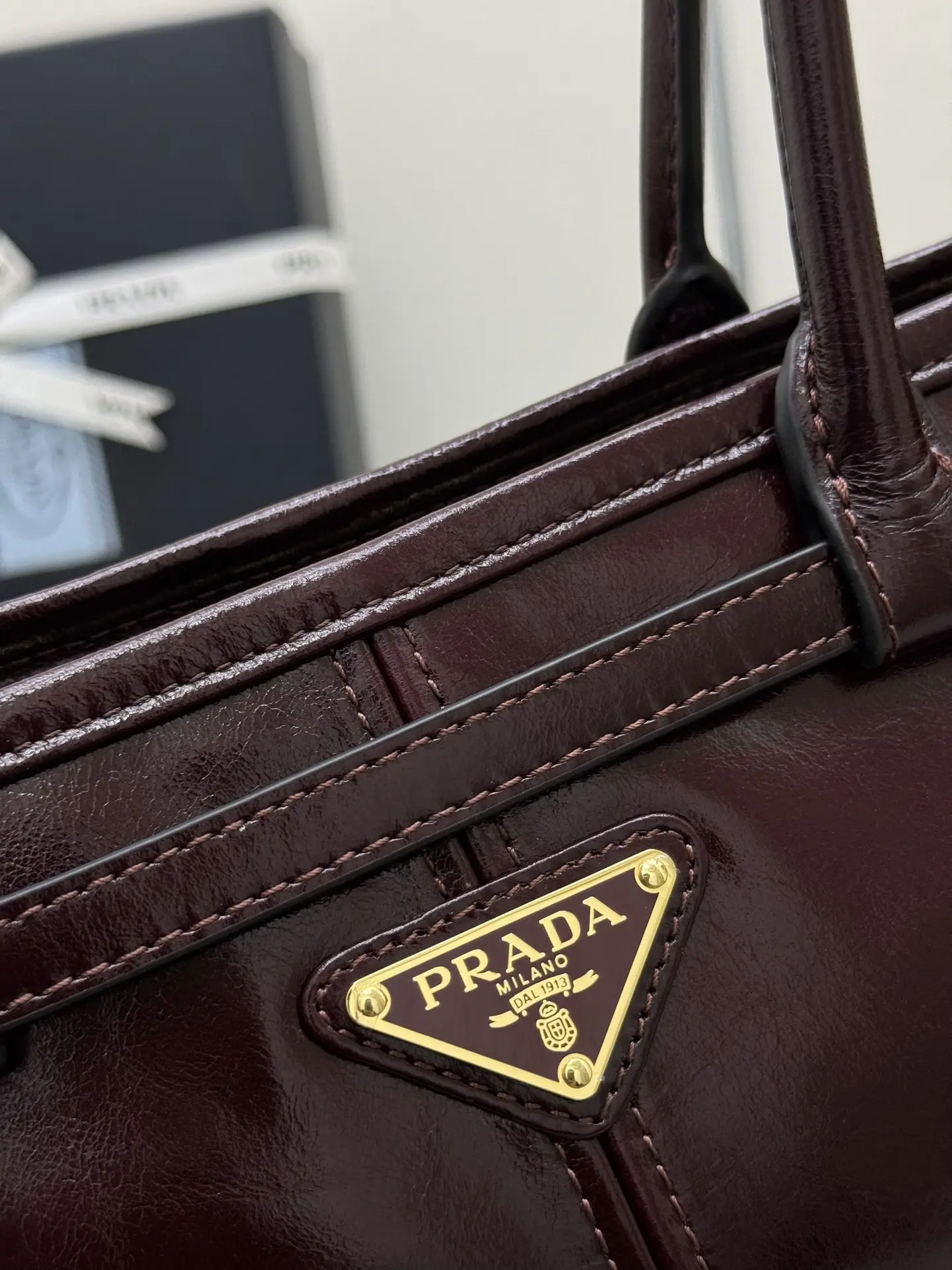Soft Lux Leather Top-Handle Crossbody Bag D105011266 — view 7