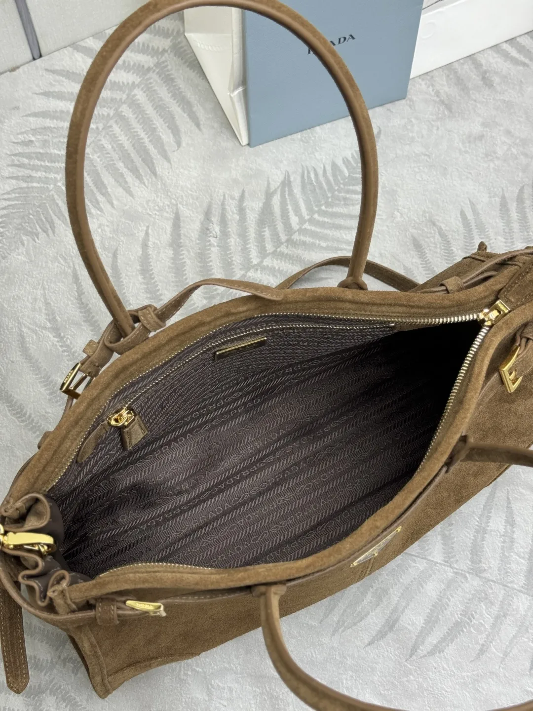 Soft Lux Suede Top-Handle & Crossbody Bag D99011269 — view 8