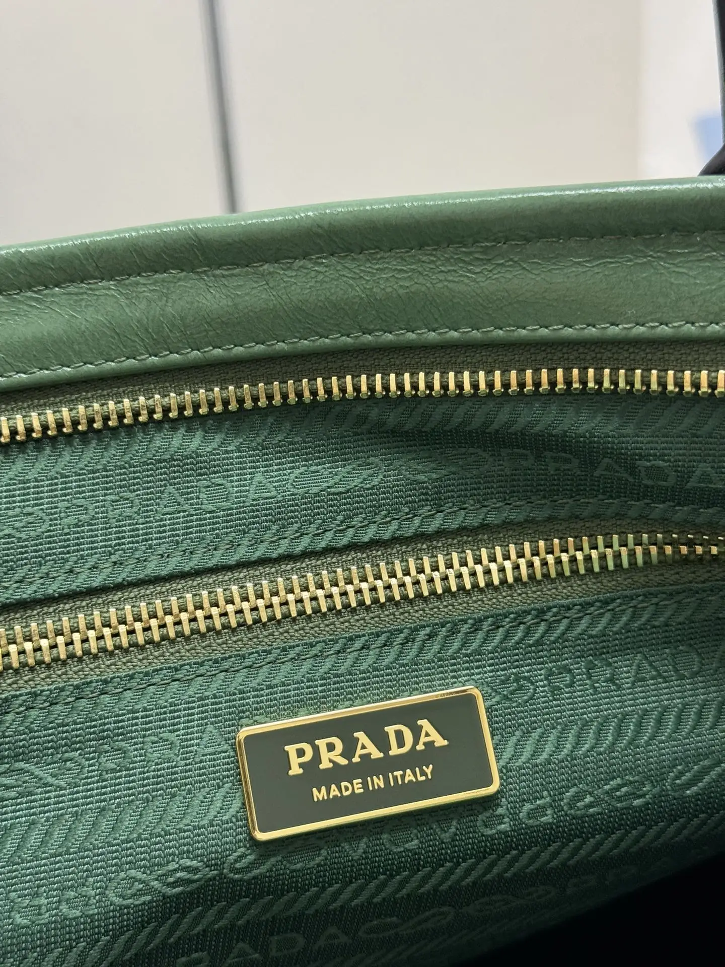 Prada Large Soft Lux Leather Tote Bag D115011021 — view 9