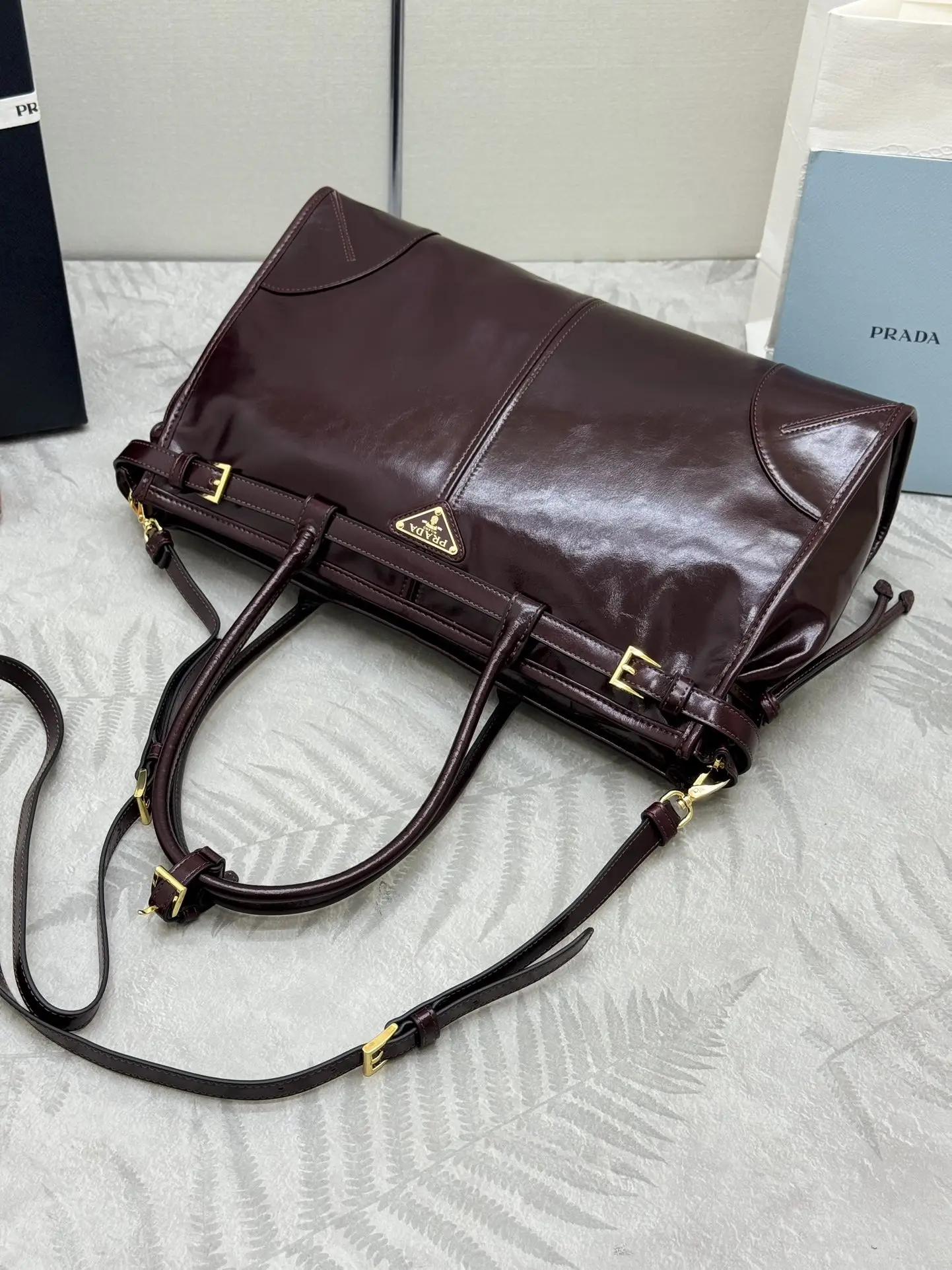 Soft Lux Leather Top-Handle & Crossbody Bag D115011275 — view 6