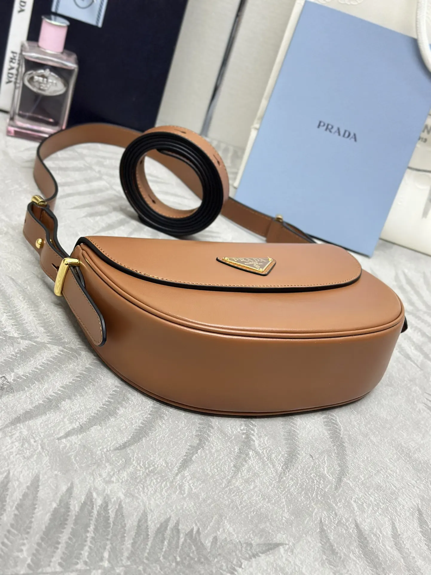 Prada Moon Saddle Bag with Double Straps D93011277 — view 4