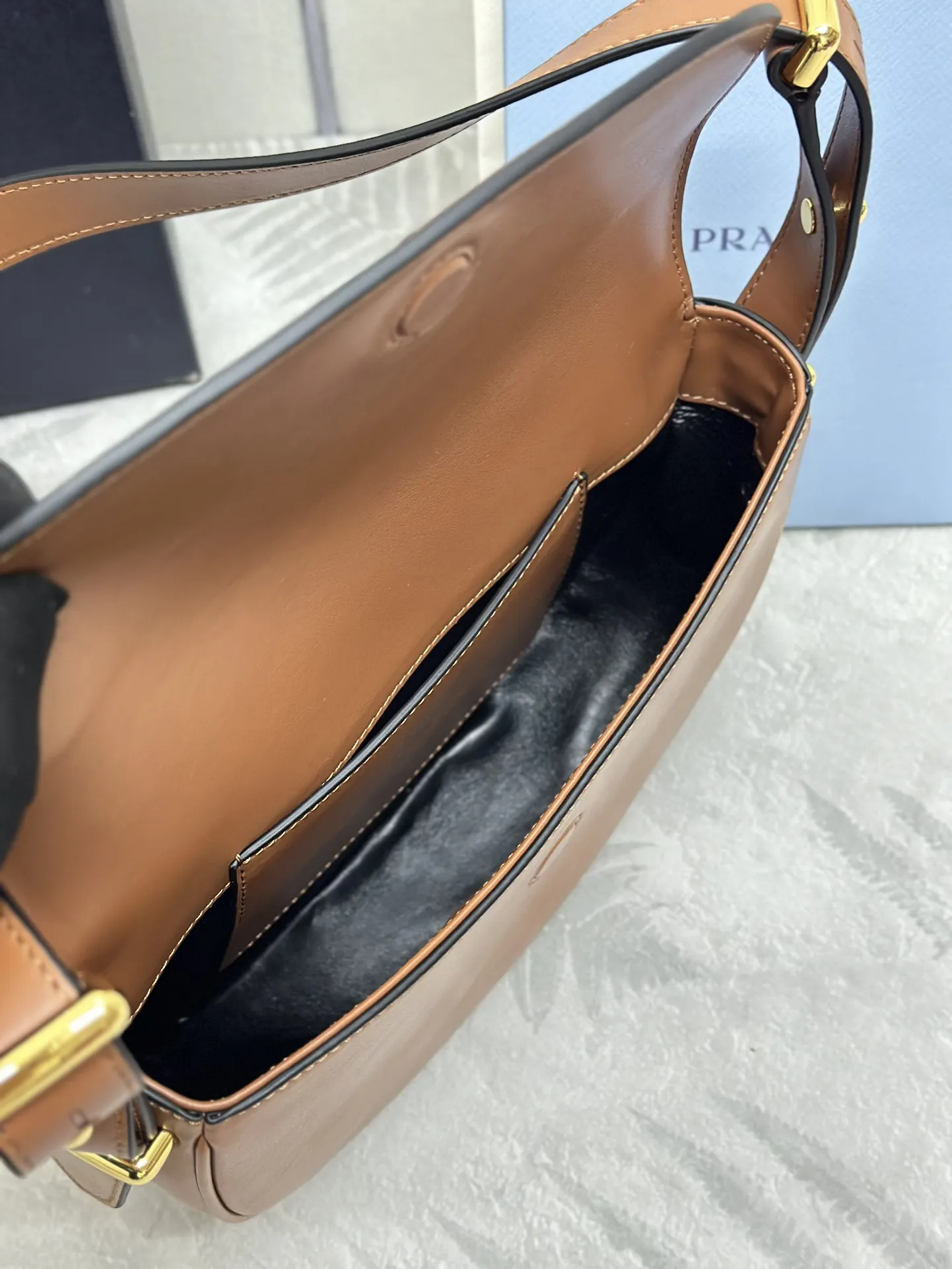 Prada Moon Saddle Bag with Double Straps D93011277 — view 6