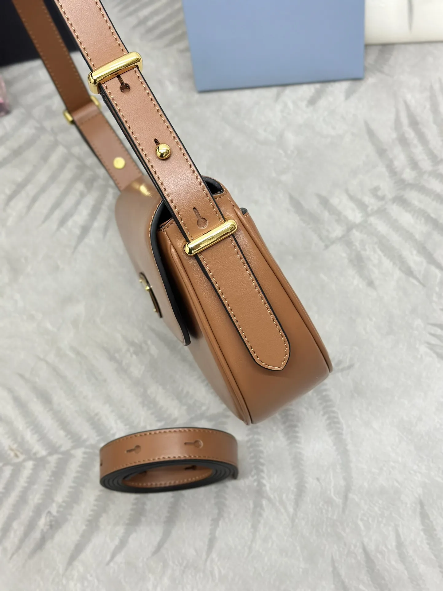 Prada Moon Saddle Bag with Double Straps D93011277 — view 9