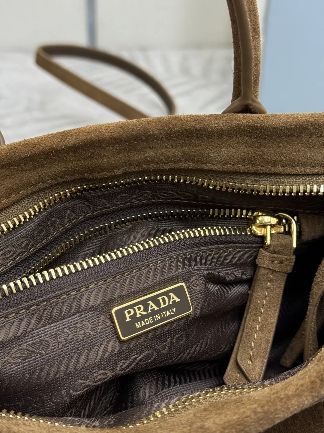 Softlux Suede Mini Top-Handle Crossbody Bag D96011281 — view 9