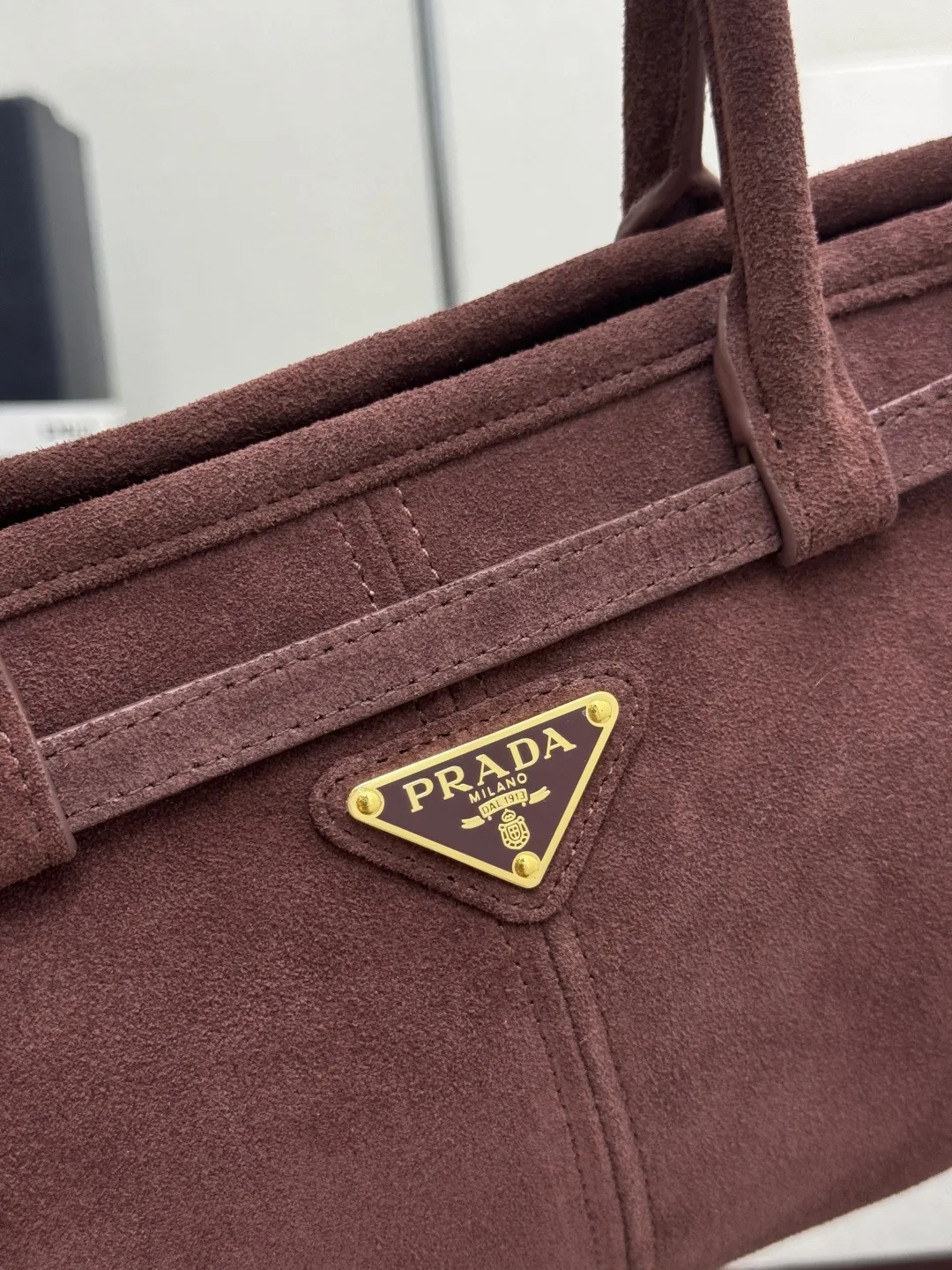 Soft Lux Suede Top-Handle Crossbody Bag D100011282 — view 7