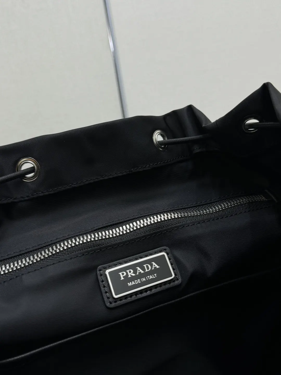 Prada Explore Re-Nylon and Leather Backpack D89011285 — view 9
