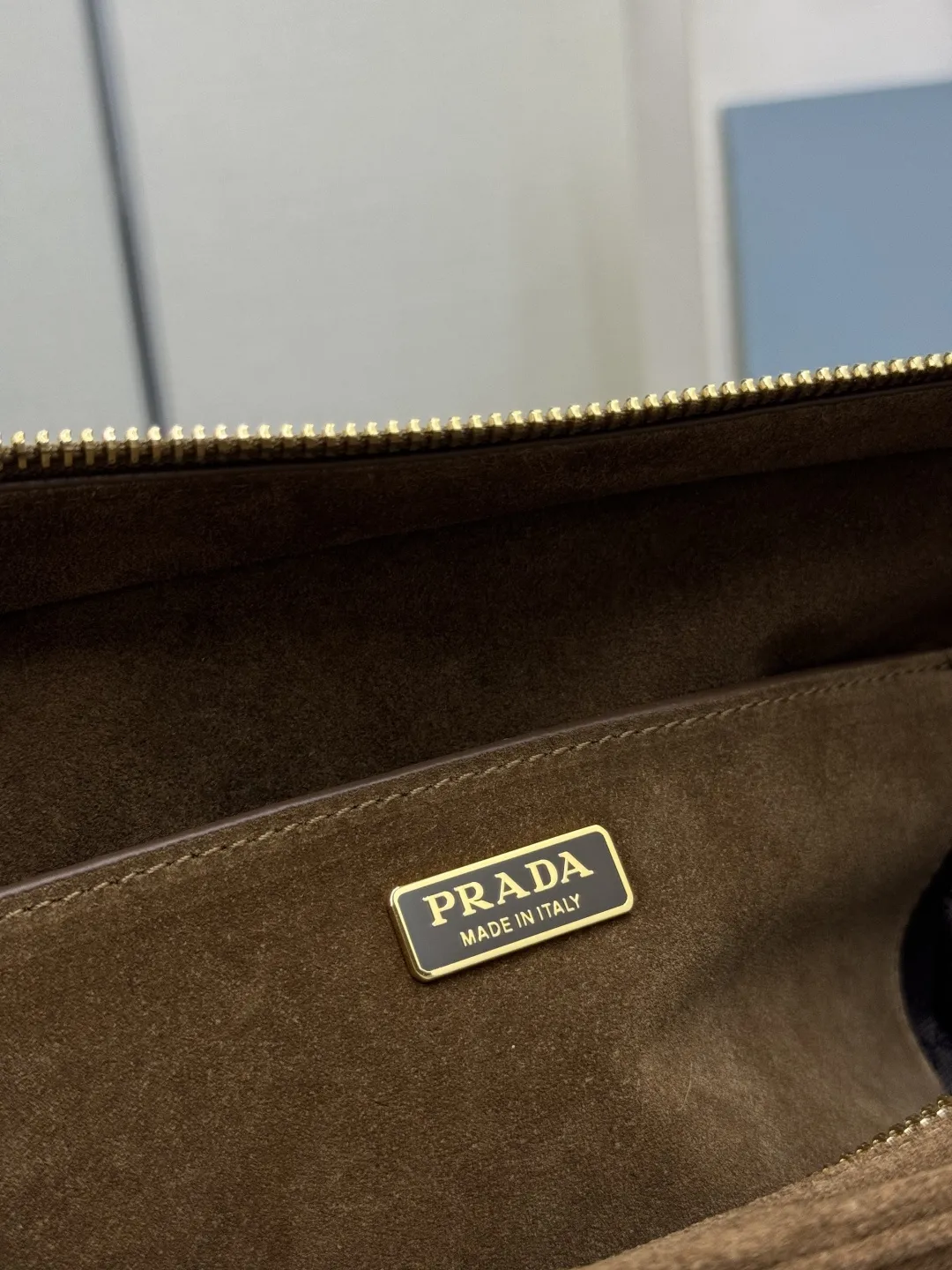 Suede Flap Shoulder Bag D99011012 — view 9