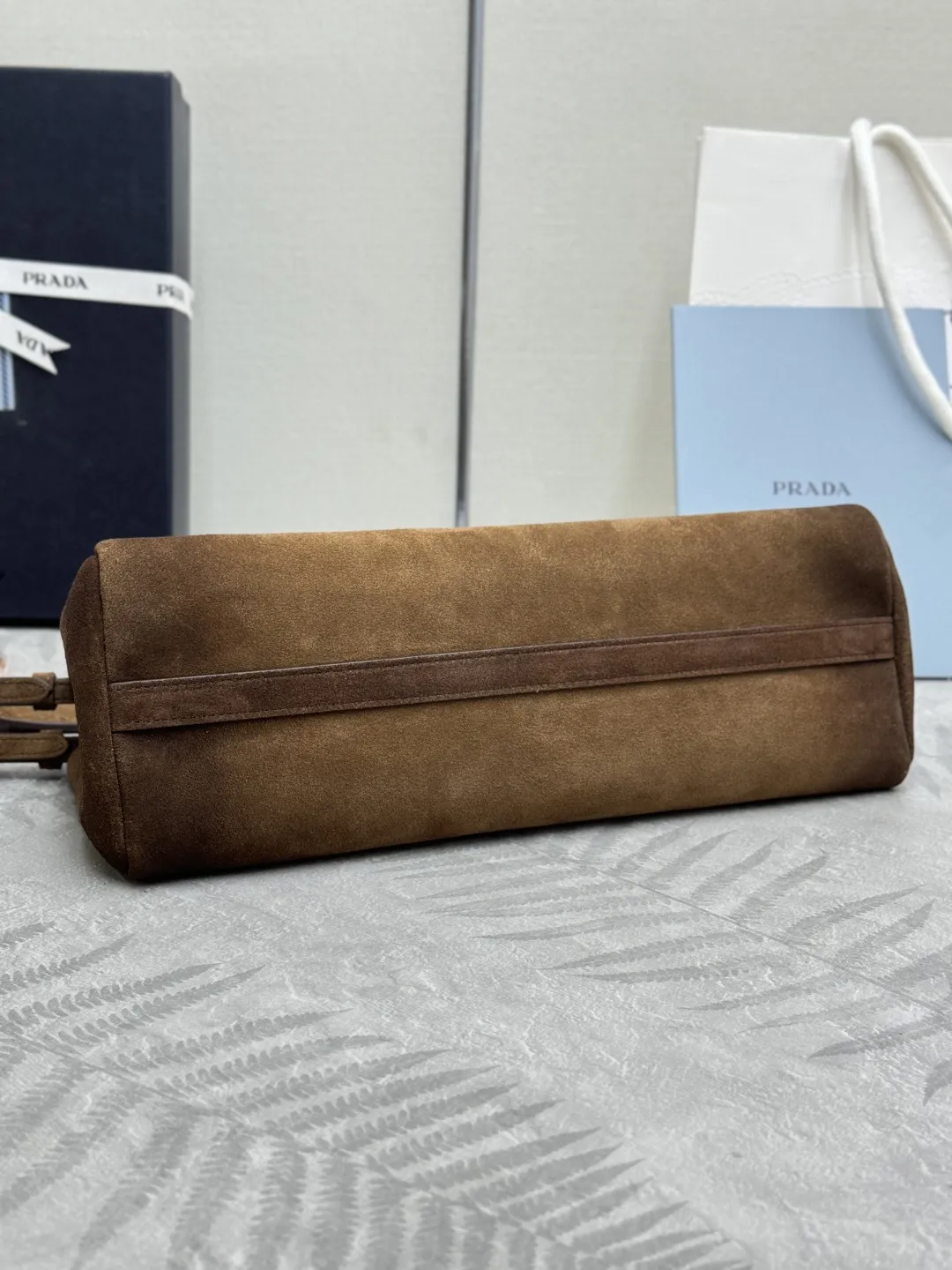 Suede Enchaîné Shoulder Bag D103011296 — view 6