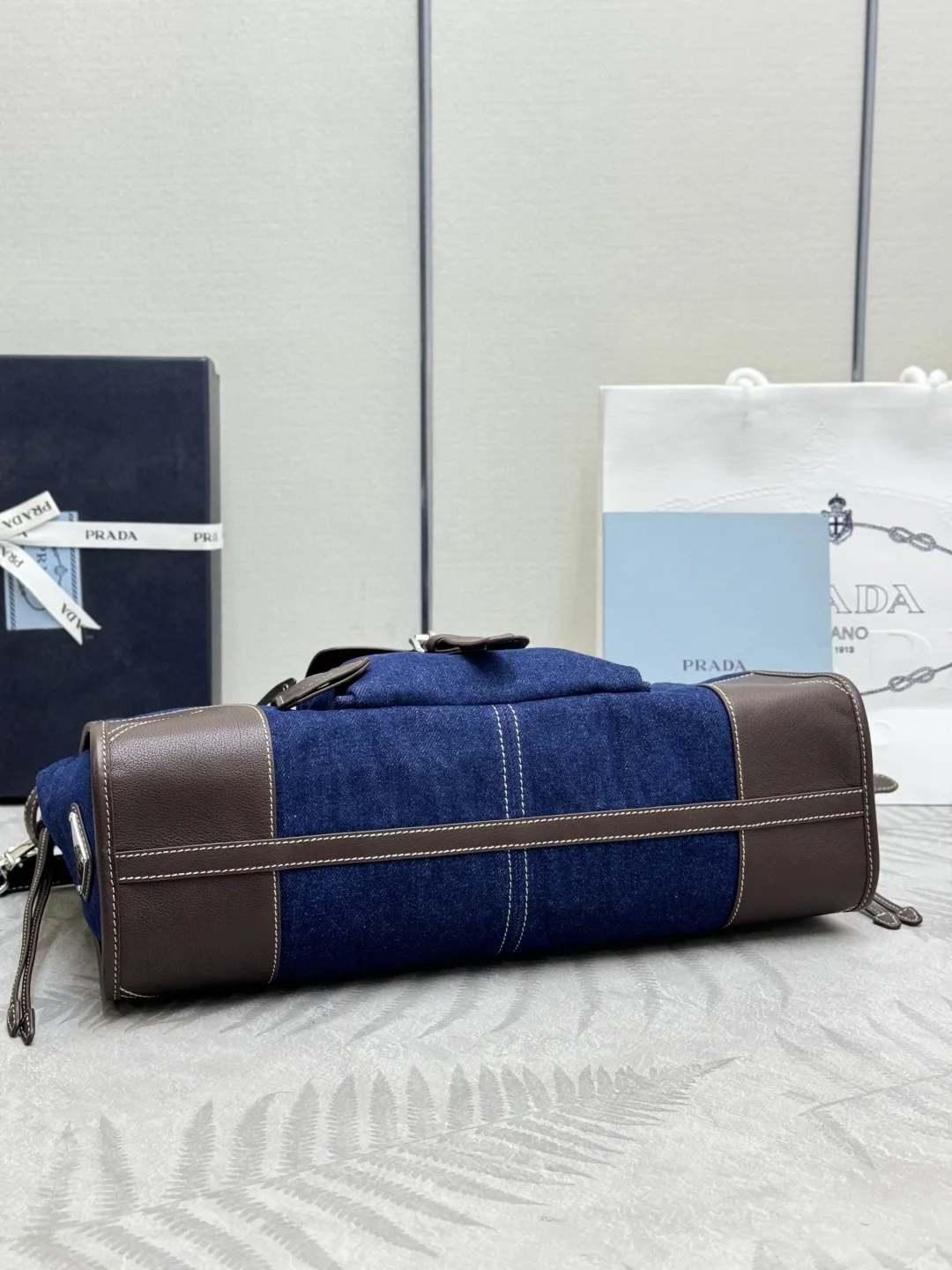 Denim Bonnie Top-Handle Bag D106011306 — view 6