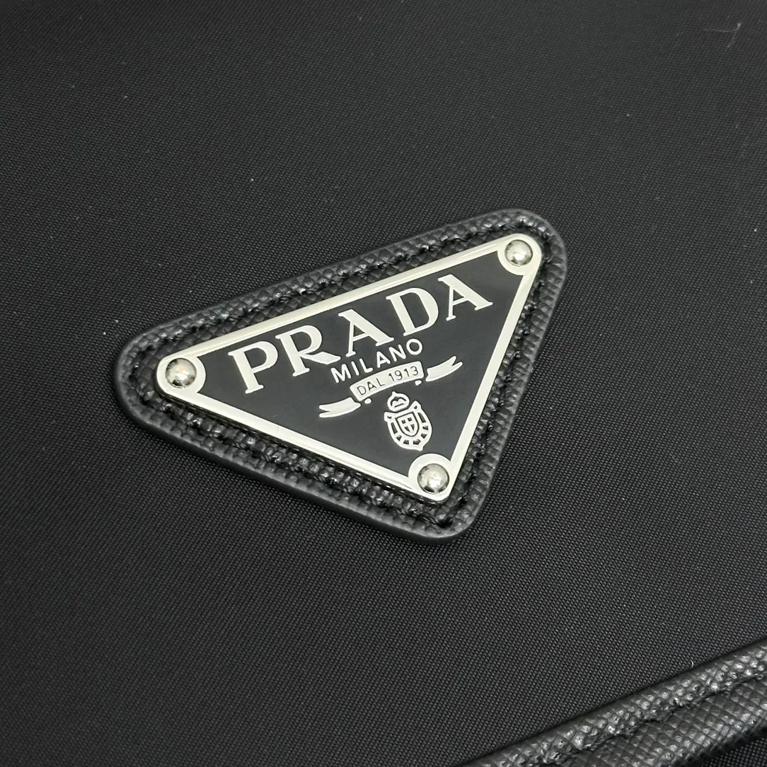 Prada Nylon and Saffiano Leather Messenger Bag D81011310 — view 8