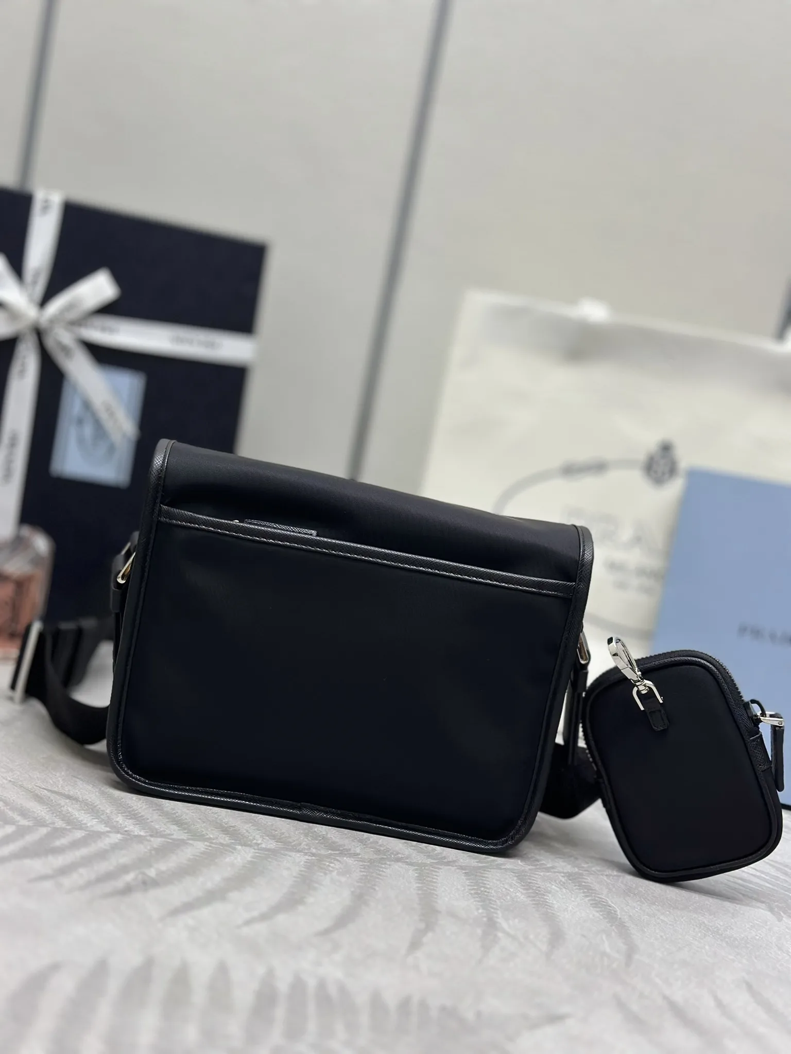 Prada Re-Nylon Small Messenger Bag D79011312 — view 2
