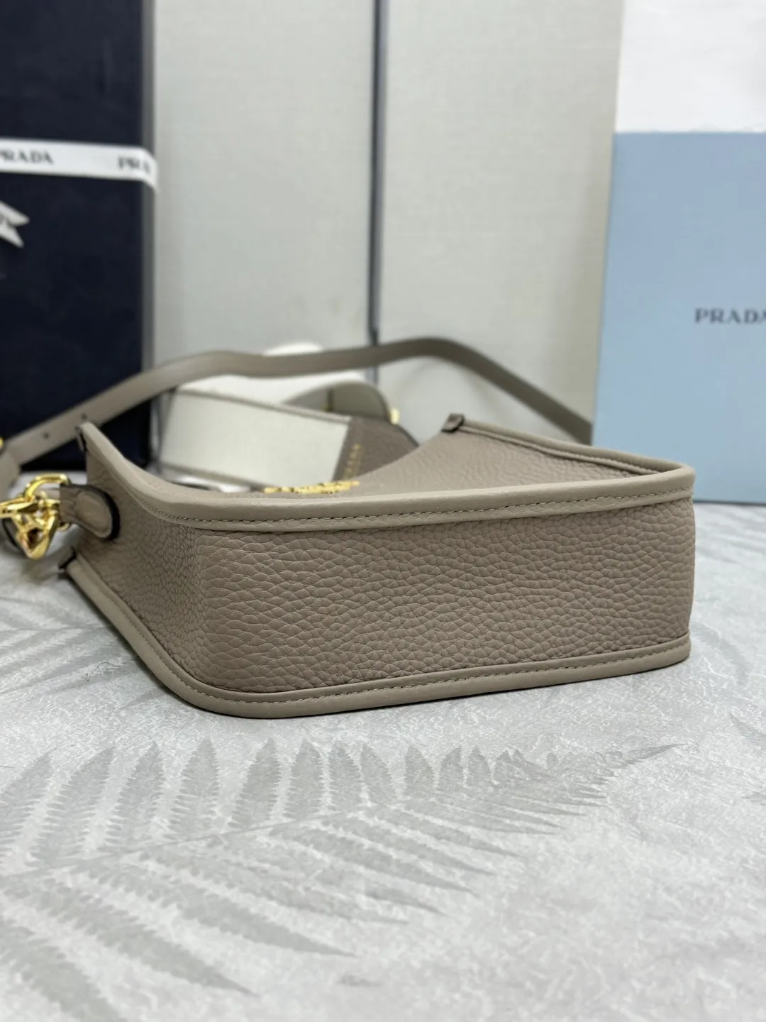 Prada 1BH191 Deerskin Mini Shoulder Bag D96011313 — view 6