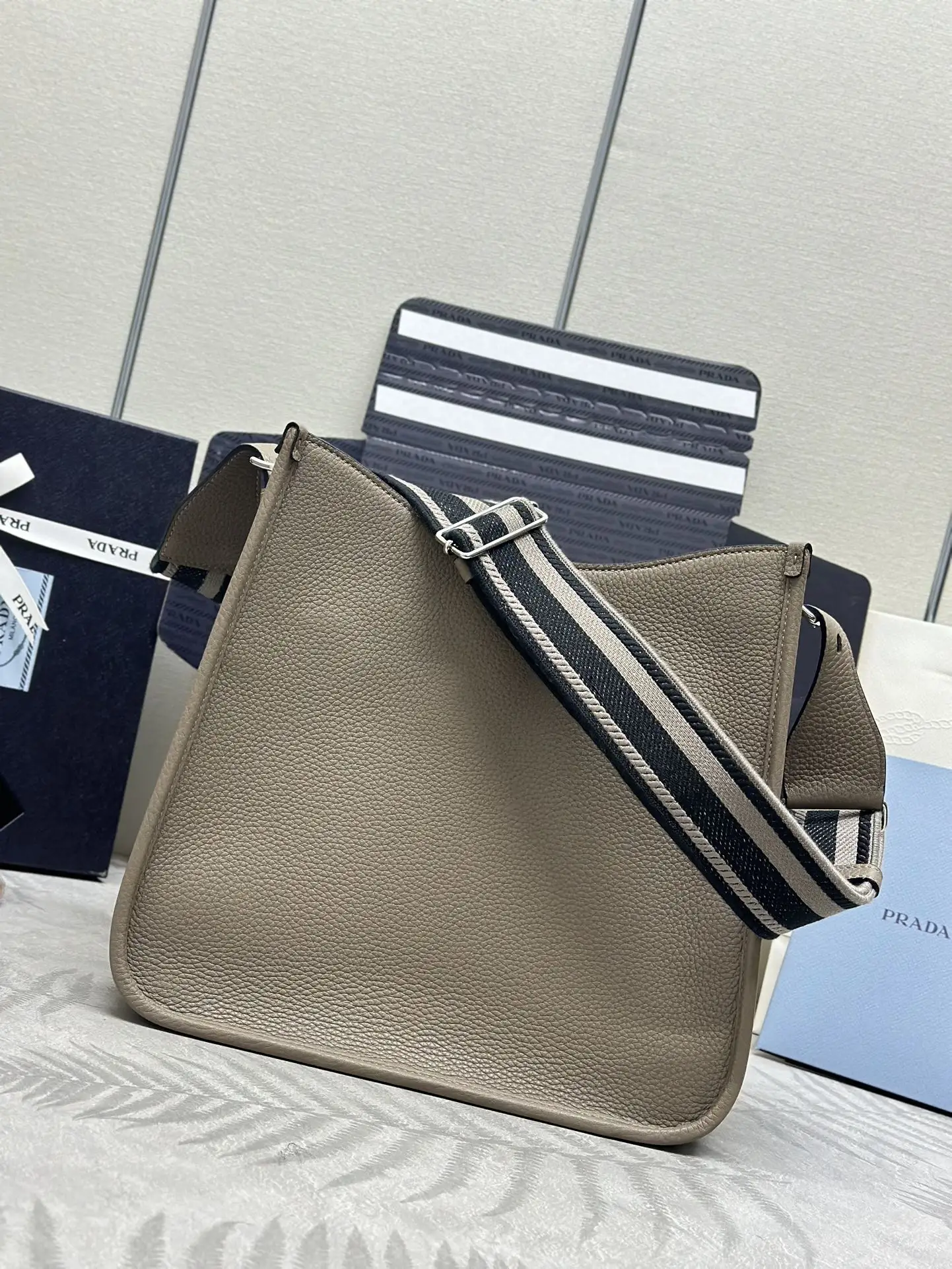 Prada Grained Leather Crossbody Bag D105011014 — view 2