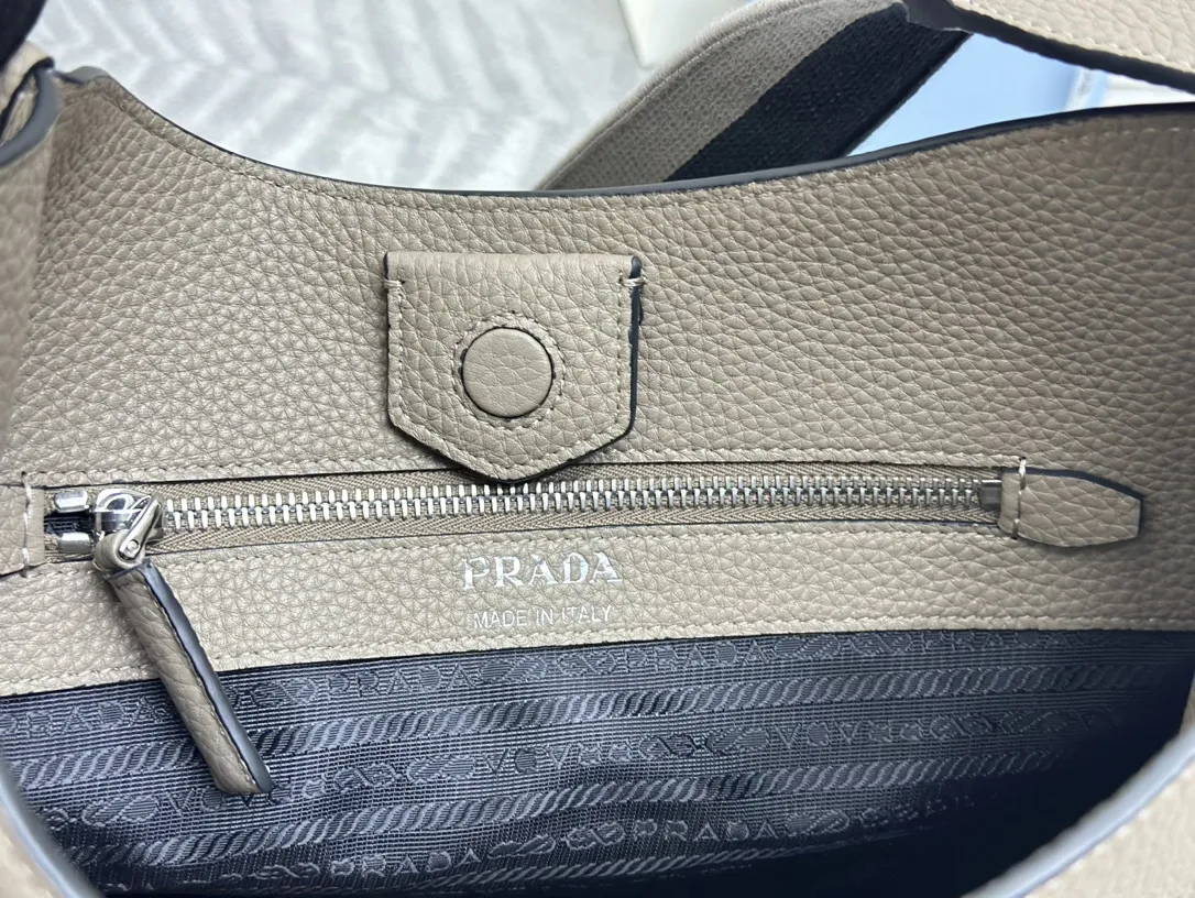 Prada Grained Leather Crossbody Bag D105011014 — view 9
