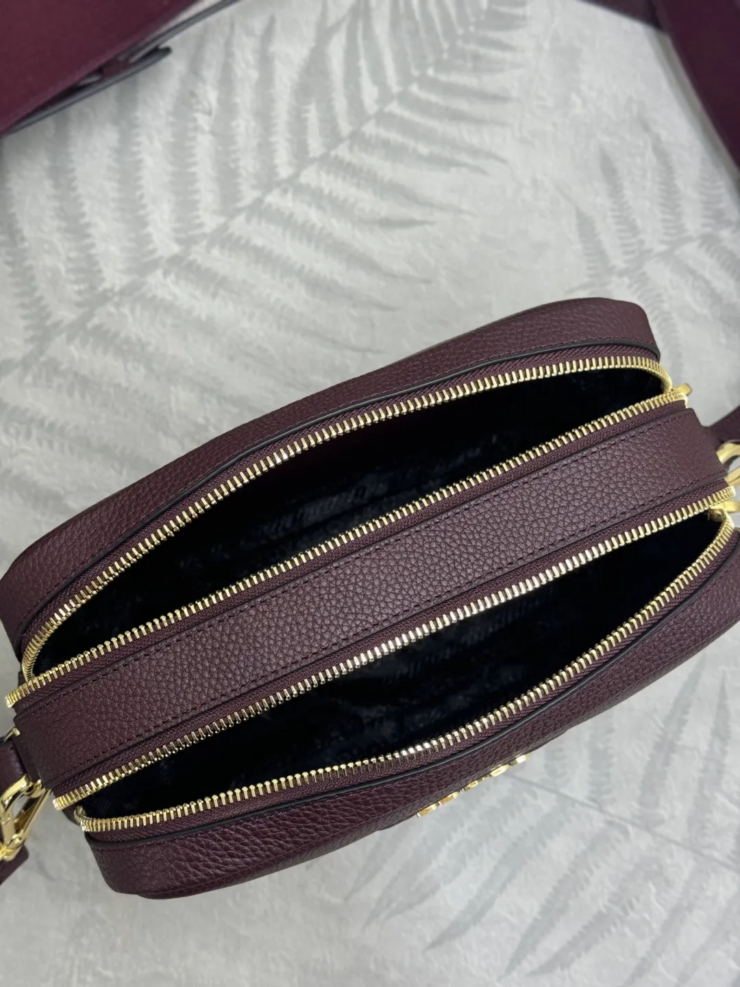 Prada 1BH082 Grained Leather Crossbody Bag D101011333 — view 8