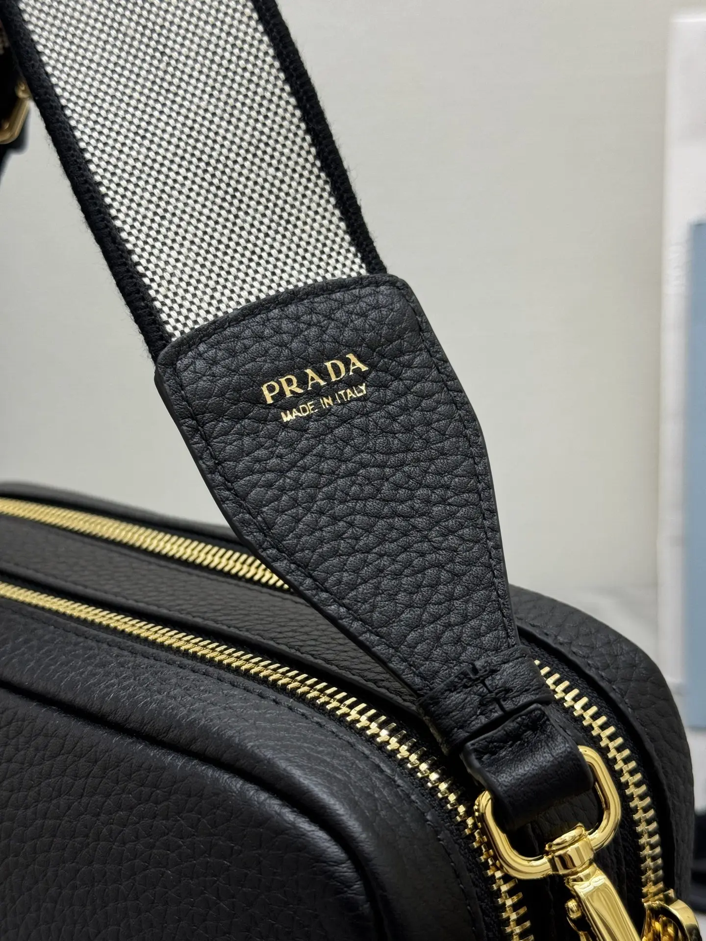 Prada 1BH082 Double-Layer Crossbody Bag D101011334 — view 7