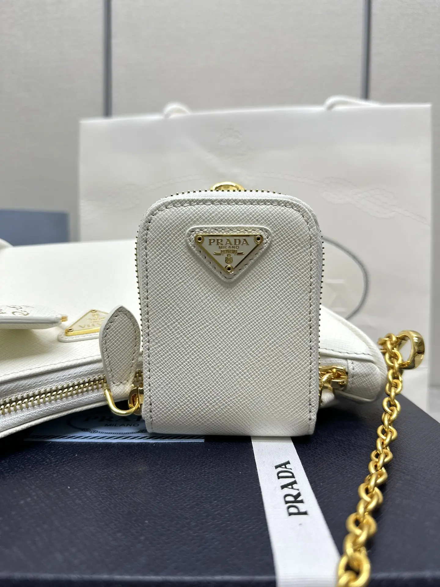Prada Re-Edition 2005 Saffiano Leather Hobo Bag D89011337 — view 5