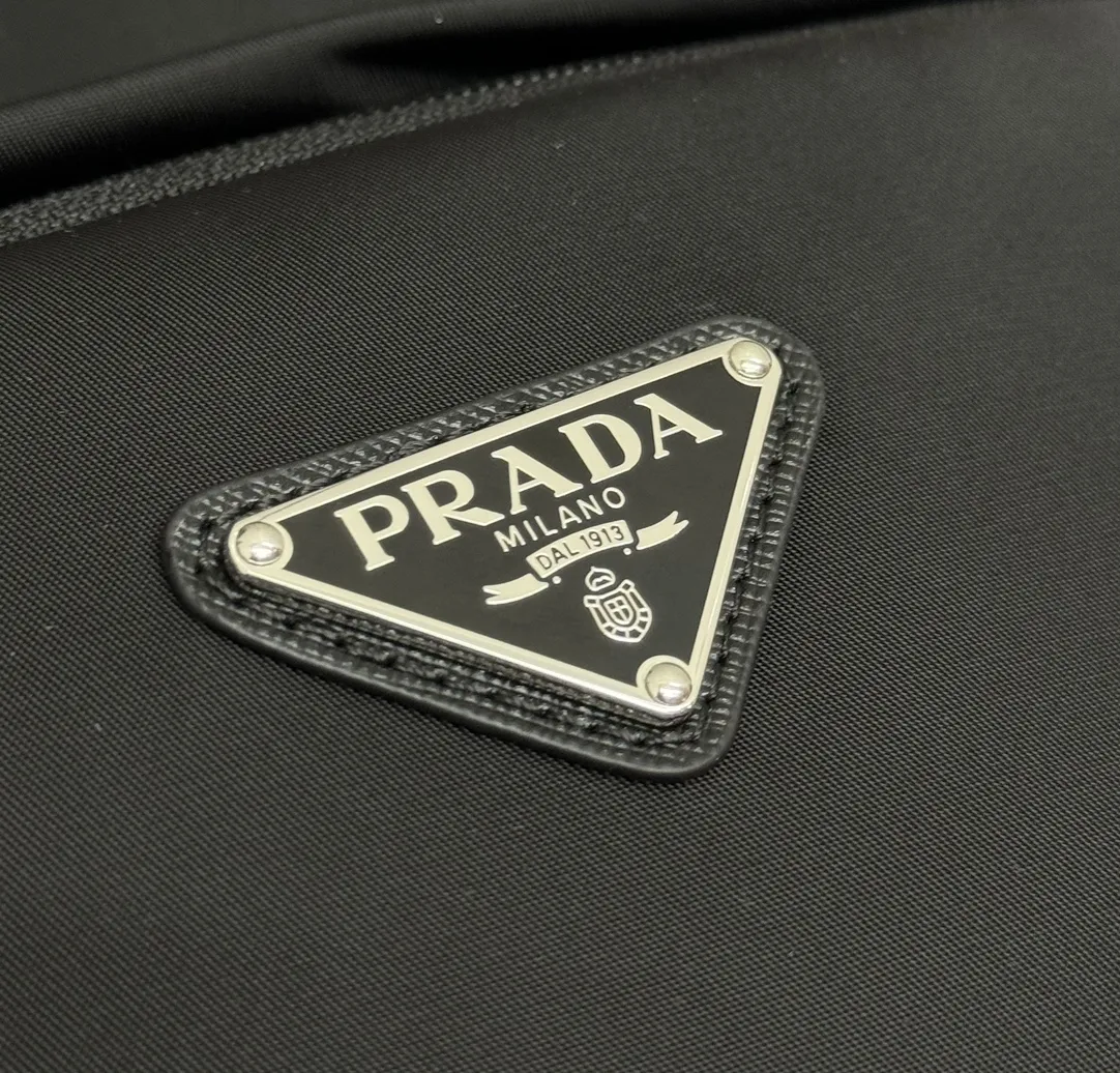 Prada Nylon Triangle Logo Backpack D71011344 — view 7
