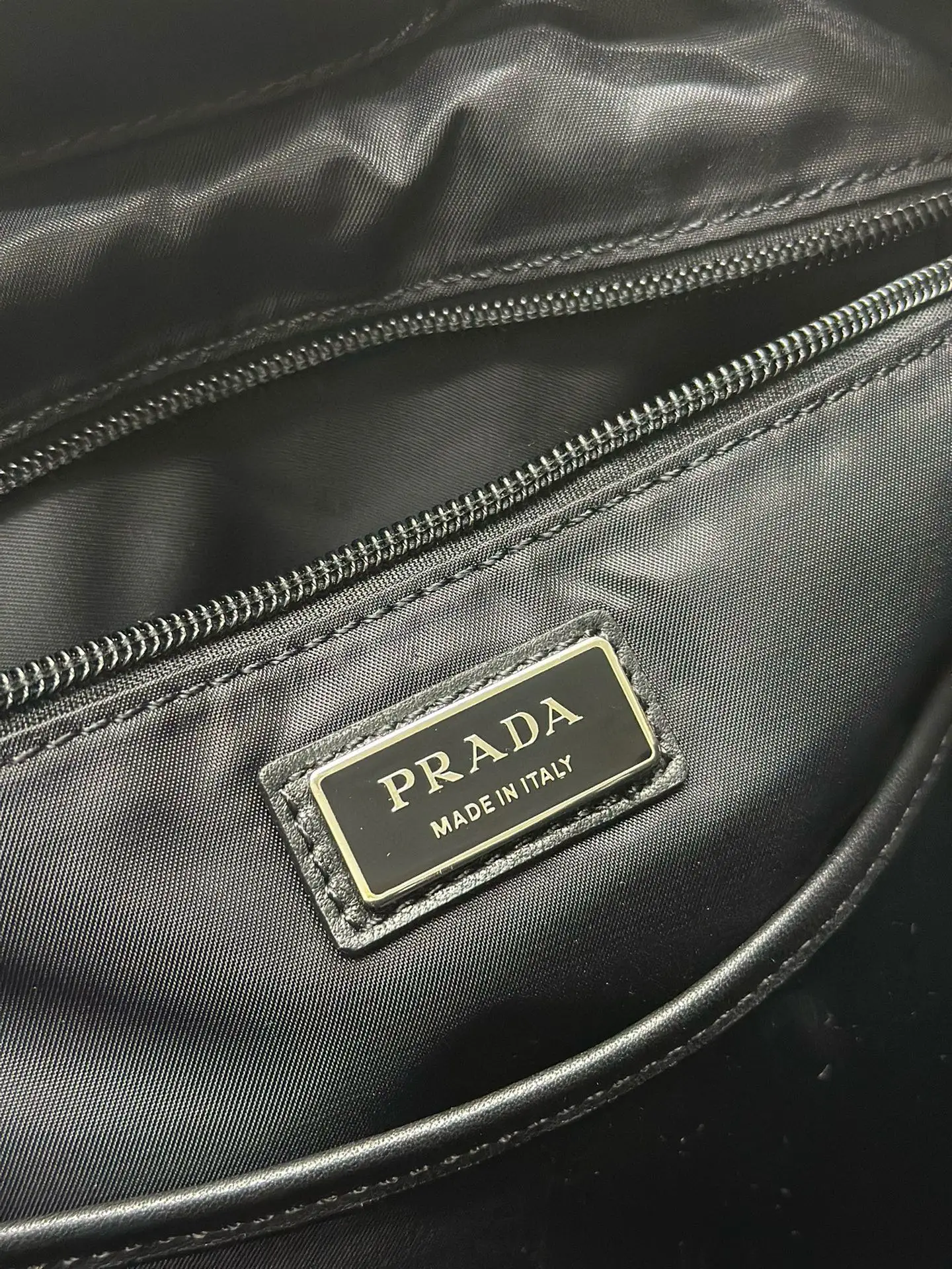 Prada Nylon Triangle Logo Backpack D71011344 — view 9