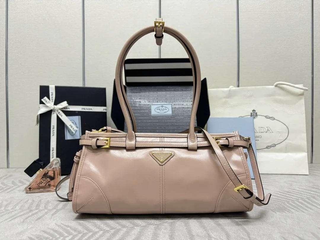 Soft Lux Leather Top-Handle Bag D105011352