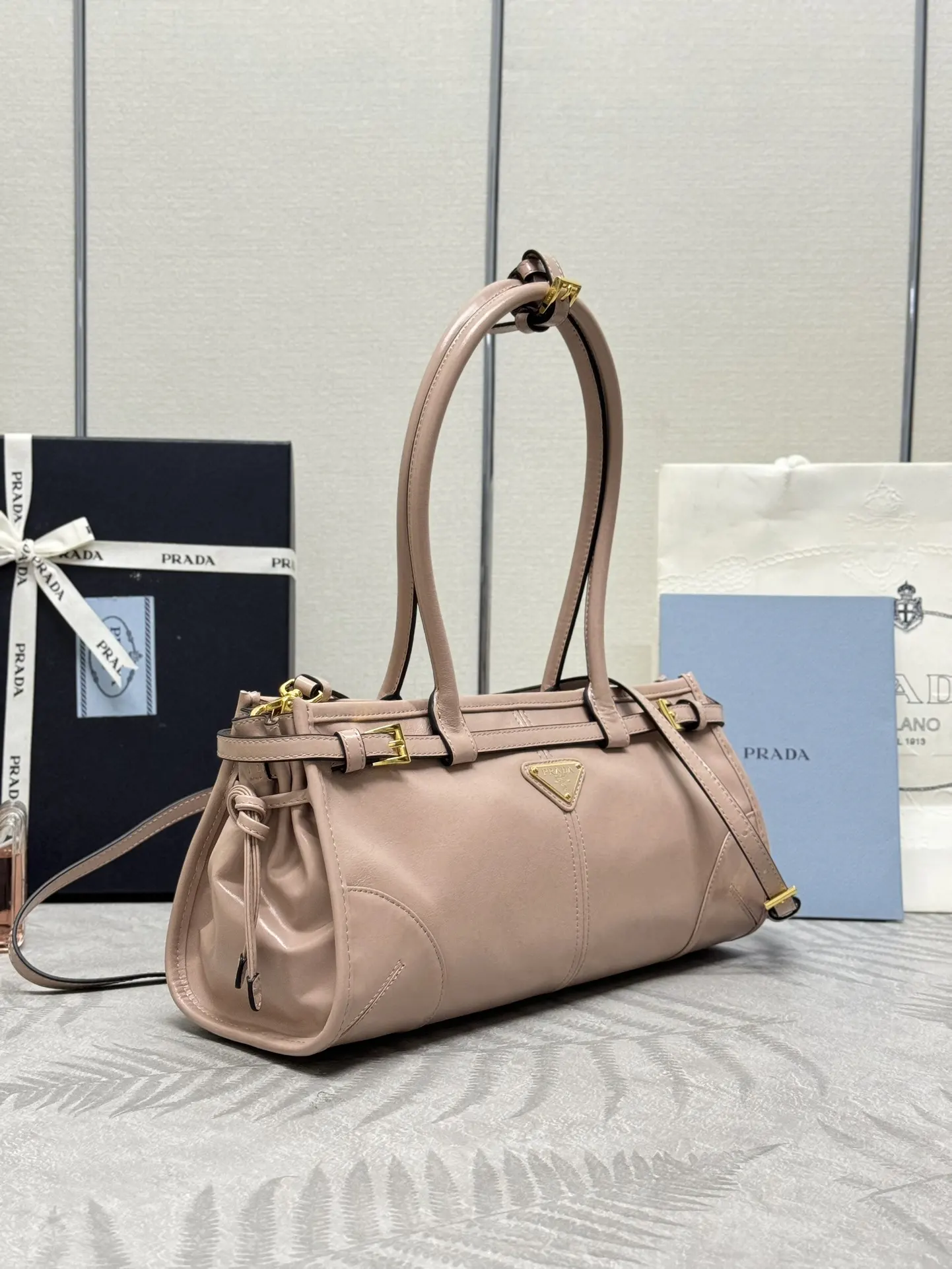 Soft Lux Leather Top-Handle Bag D105011352 — view 2