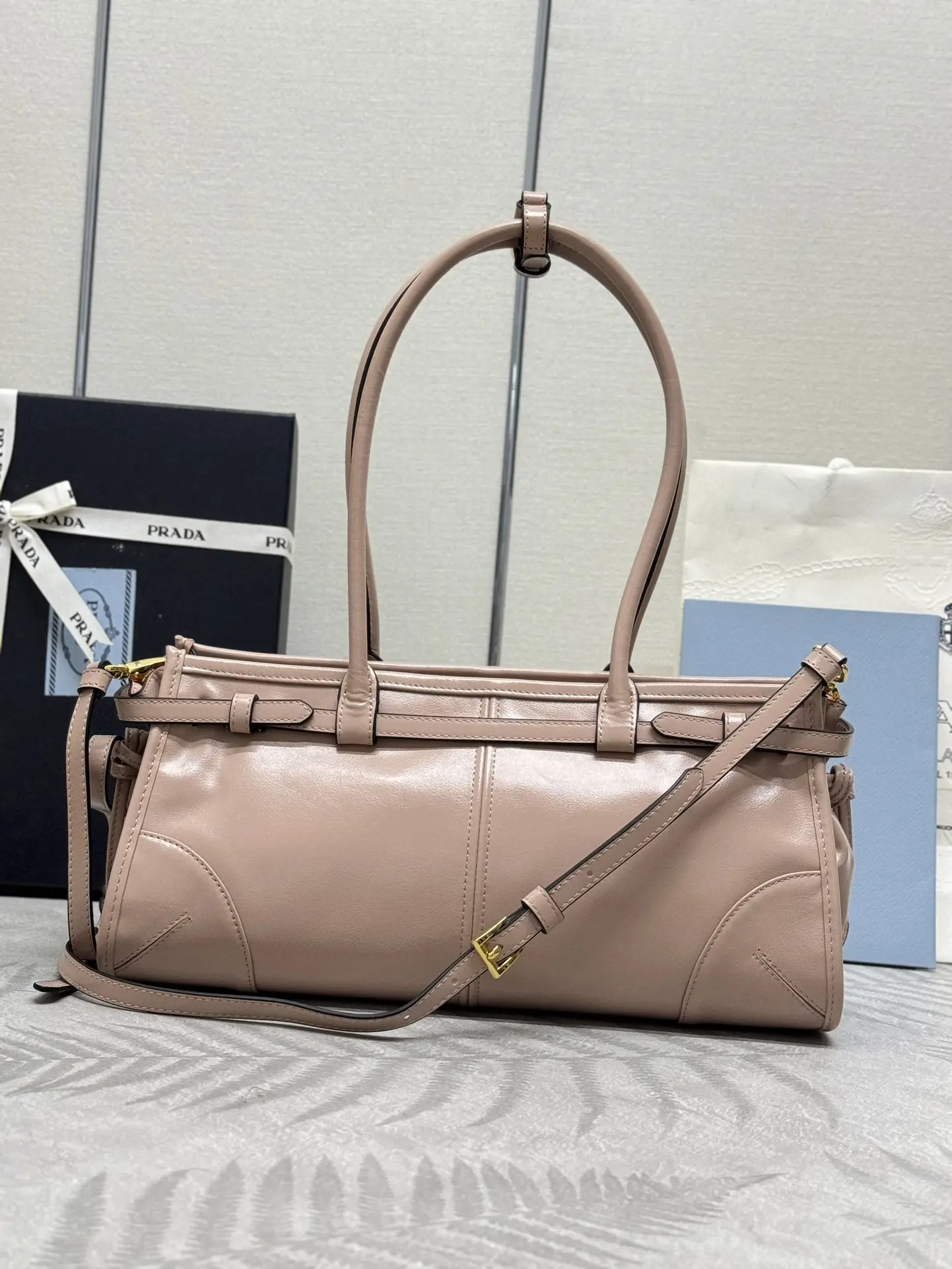 Soft Lux Leather Top-Handle Bag D105011352 — view 3