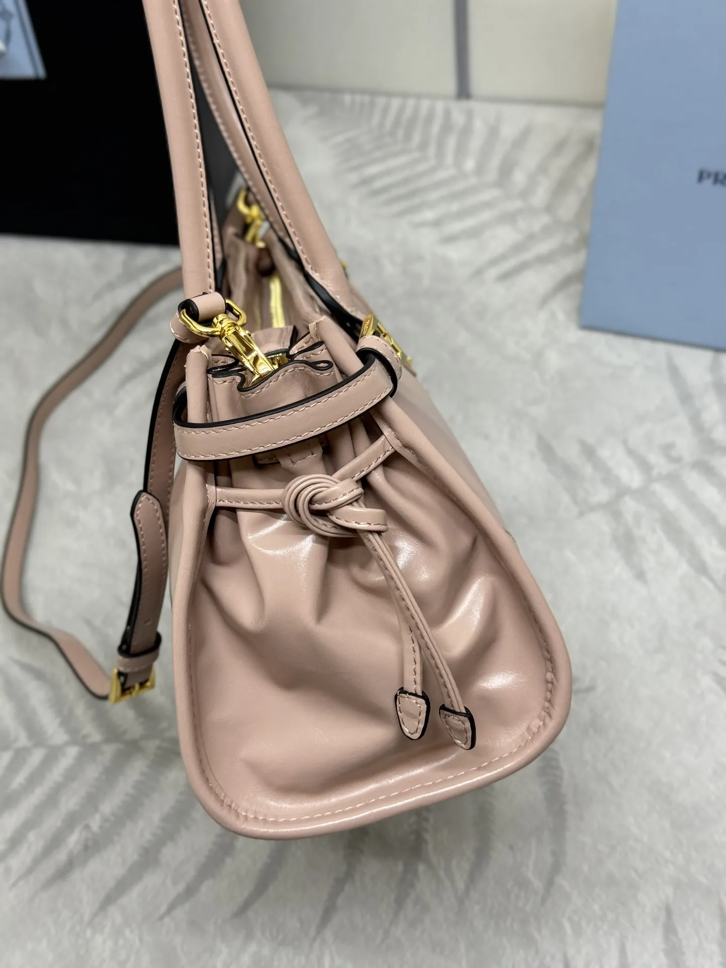Soft Lux Leather Top-Handle Bag D105011352 — view 5