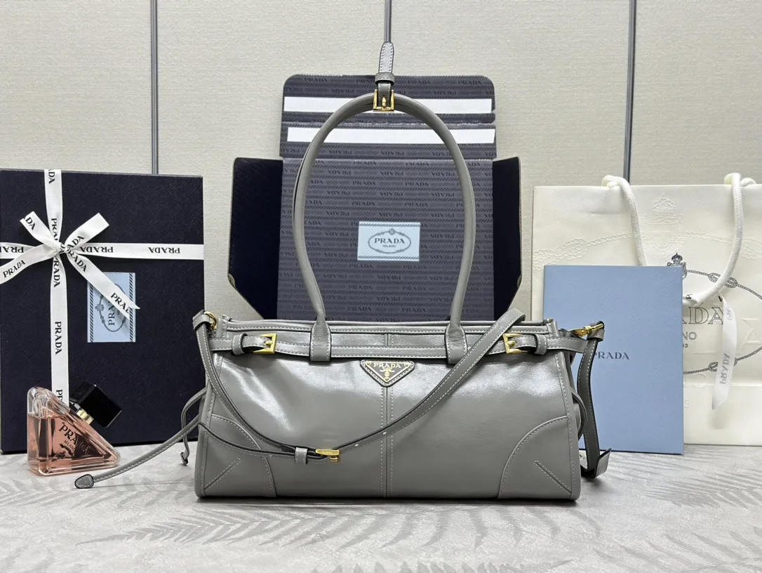 Soft Lux Leather Top-Handle Crossbody Bag D105011355