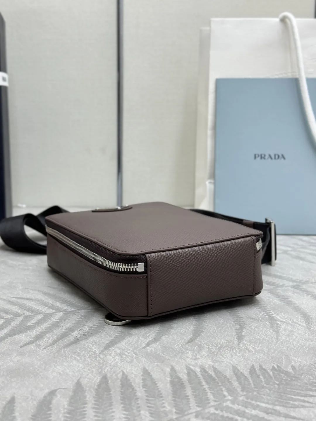 Saffiano Leather Crossbody Bag D69011359 — view 5