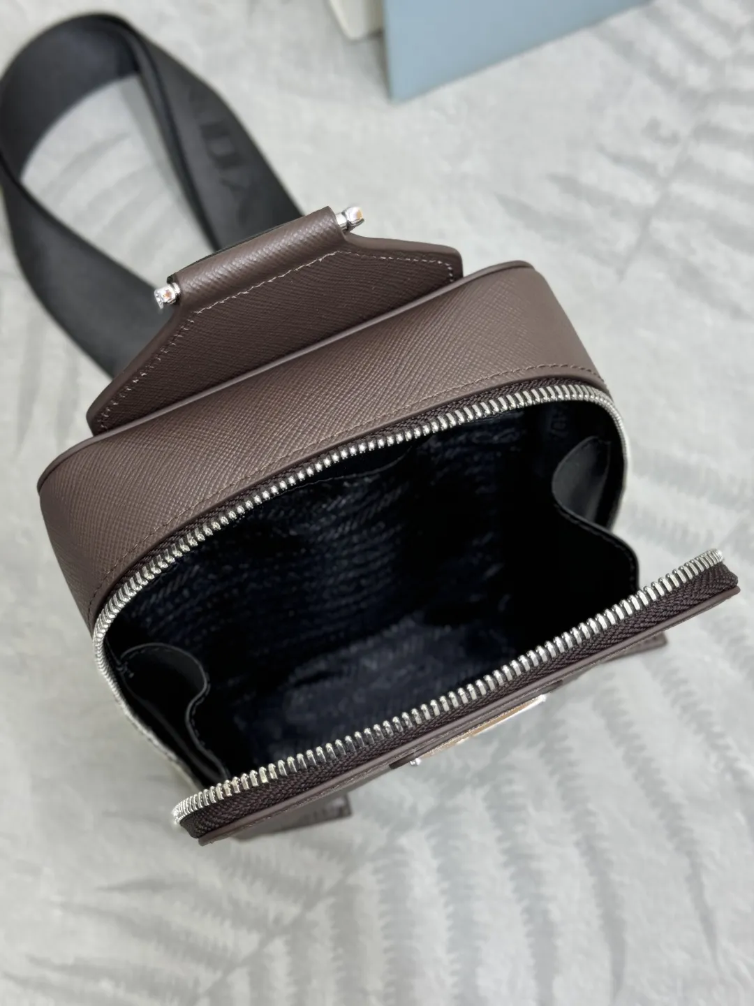 Saffiano Leather Crossbody Bag D69011359 — view 8