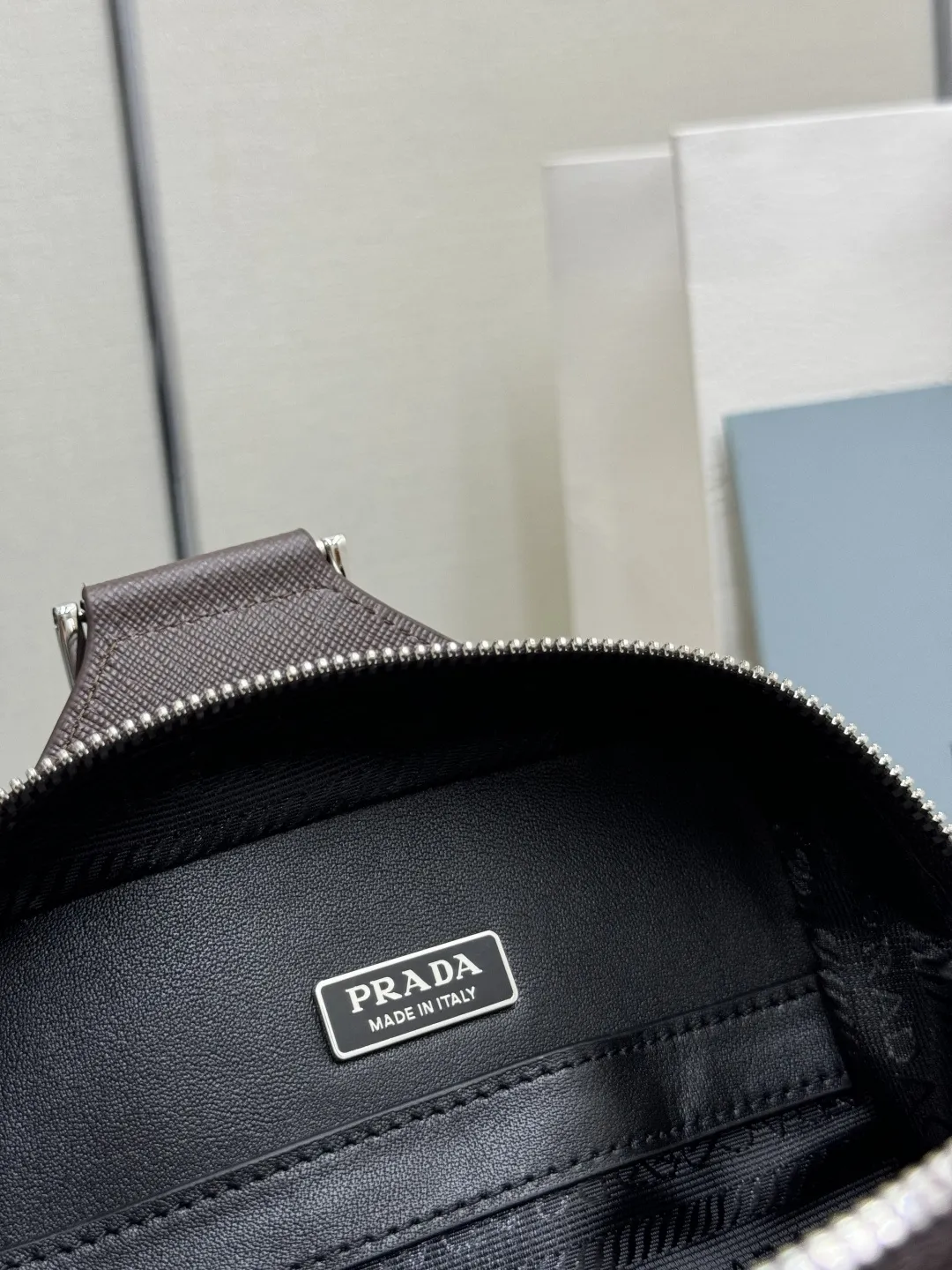 Saffiano Leather Crossbody Bag D69011359 — view 9
