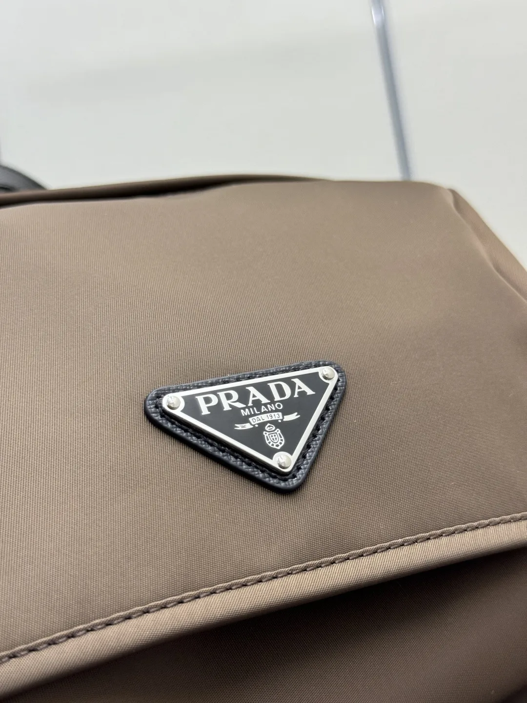Prada Re-Nylon Backpack with Enamel Logo D91011363 — view 6