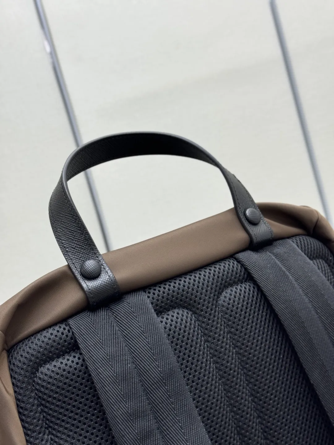 Prada Re-Nylon Backpack with Enamel Logo D91011363 — view 7