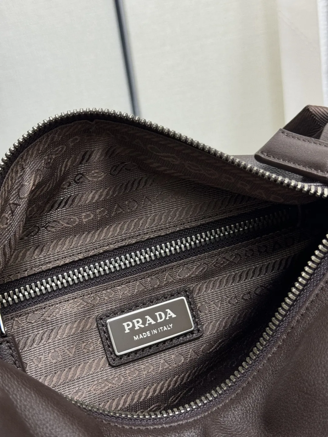 Prada Small Explore Leather Shoulder Bag D98011366 — view 9