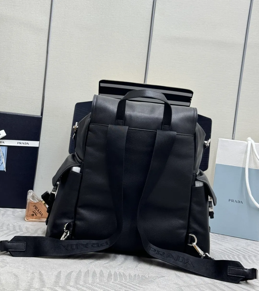 Prada Explore Buffalo Leather Backpack D127011369 — view 2