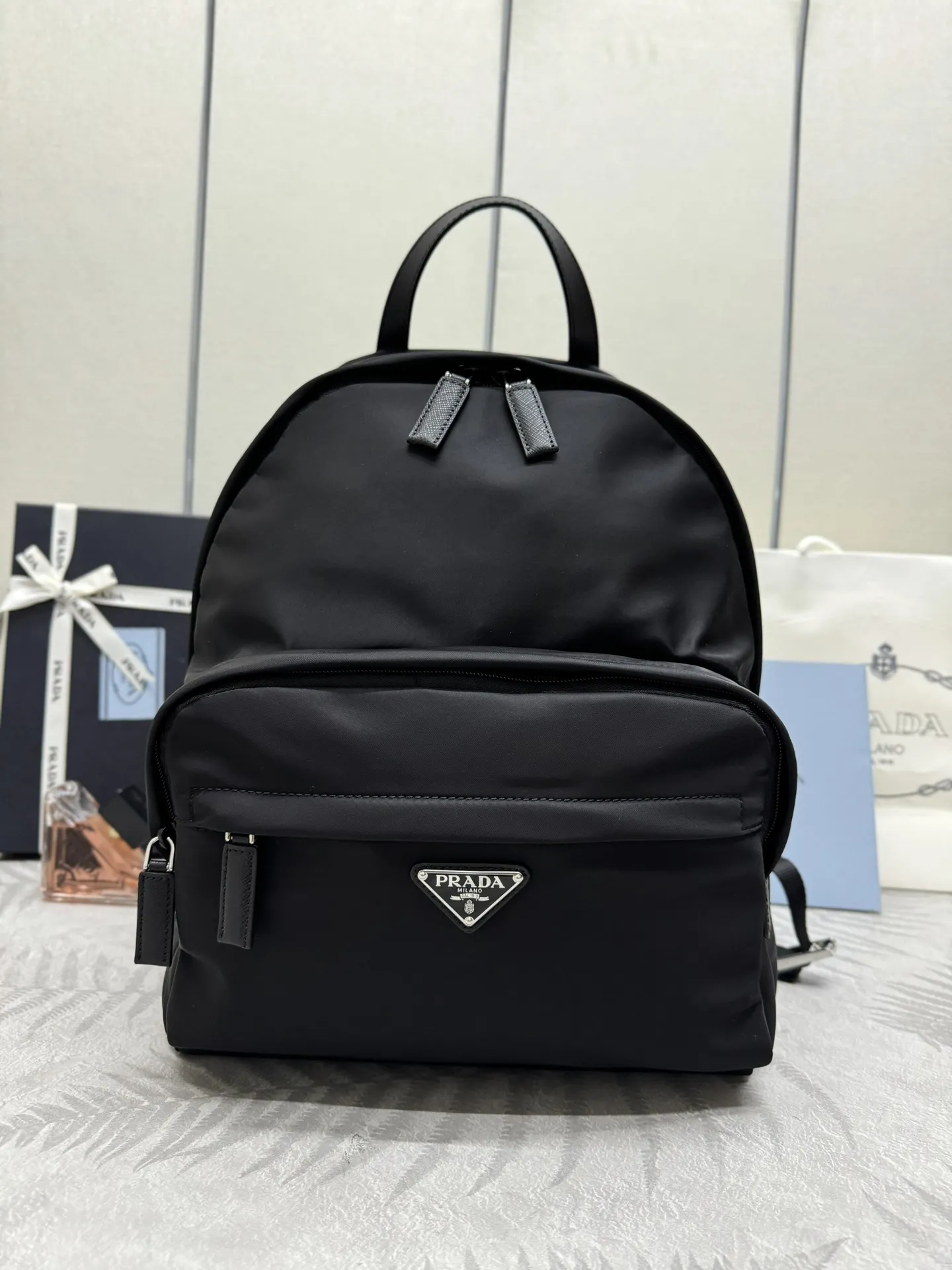 Prada 2VZ066 Saffiano & Nylon Backpack D76011372 — view 2