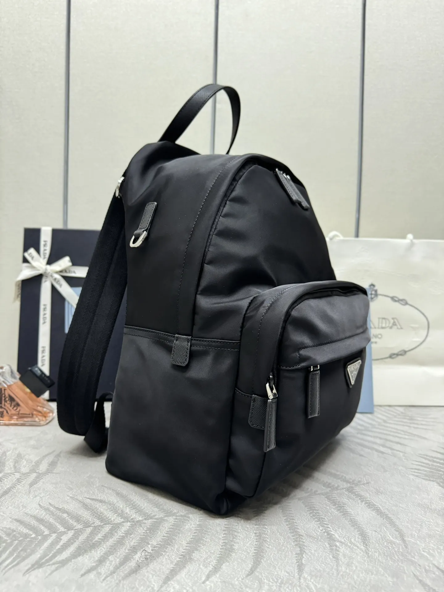 Prada 2VZ066 Saffiano & Nylon Backpack D76011372 — view 5