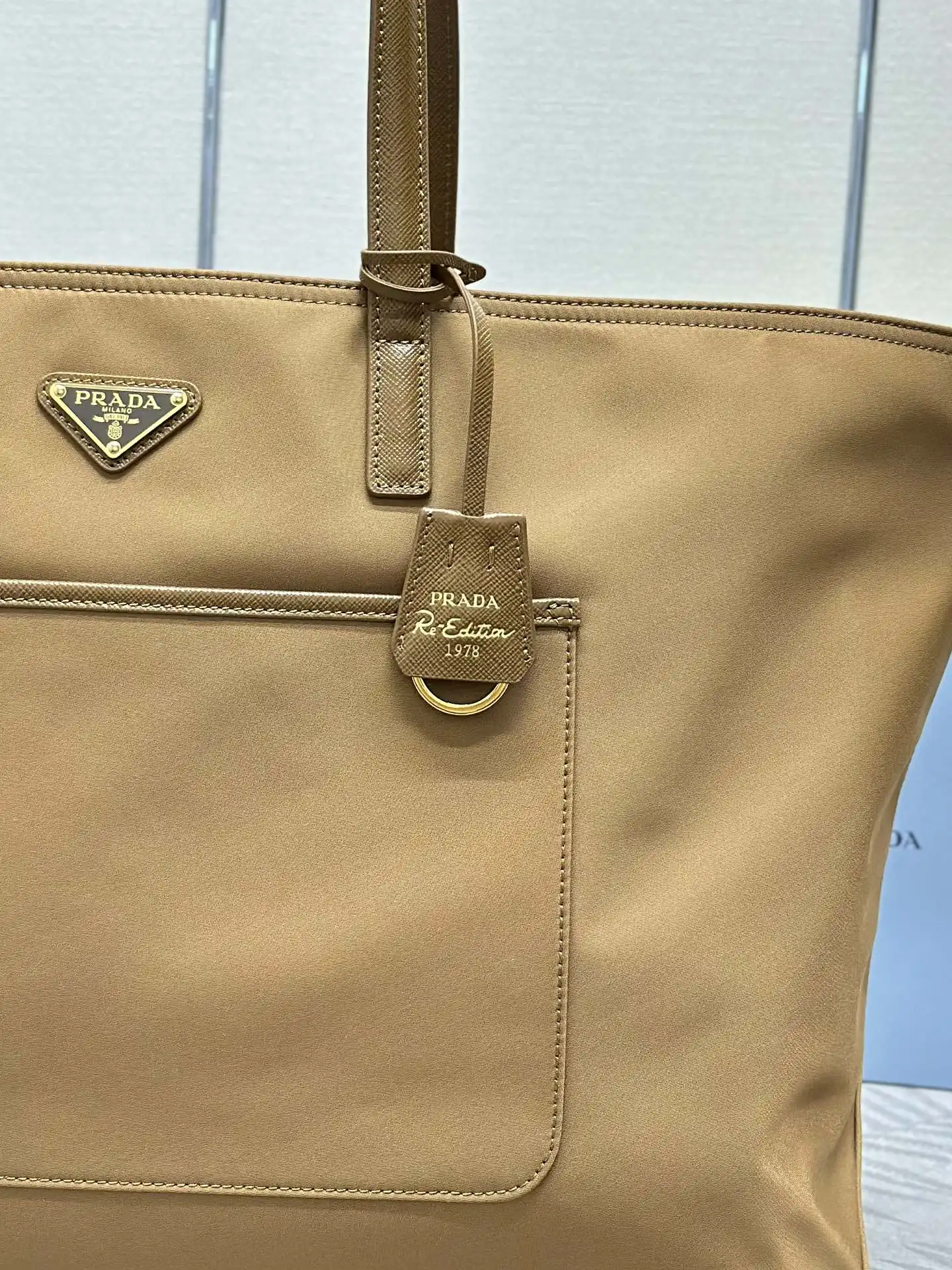 Nylon Large Tote Bag 1BG527 D69011375 — view 5