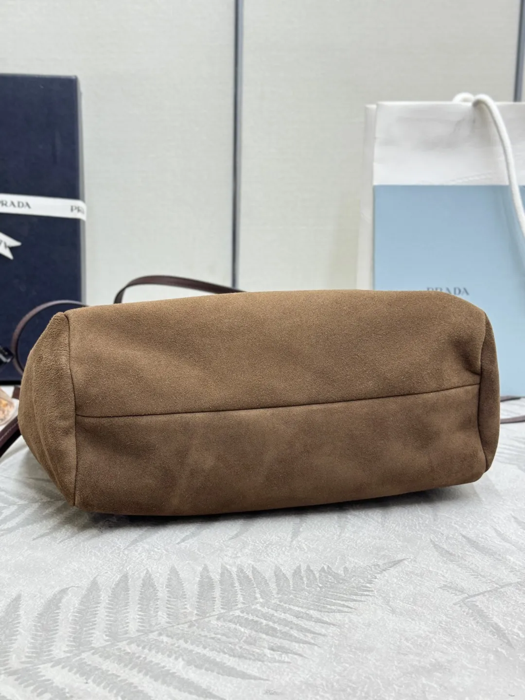 Suede Shoulder Bag 1BG641 D96011377 — view 6