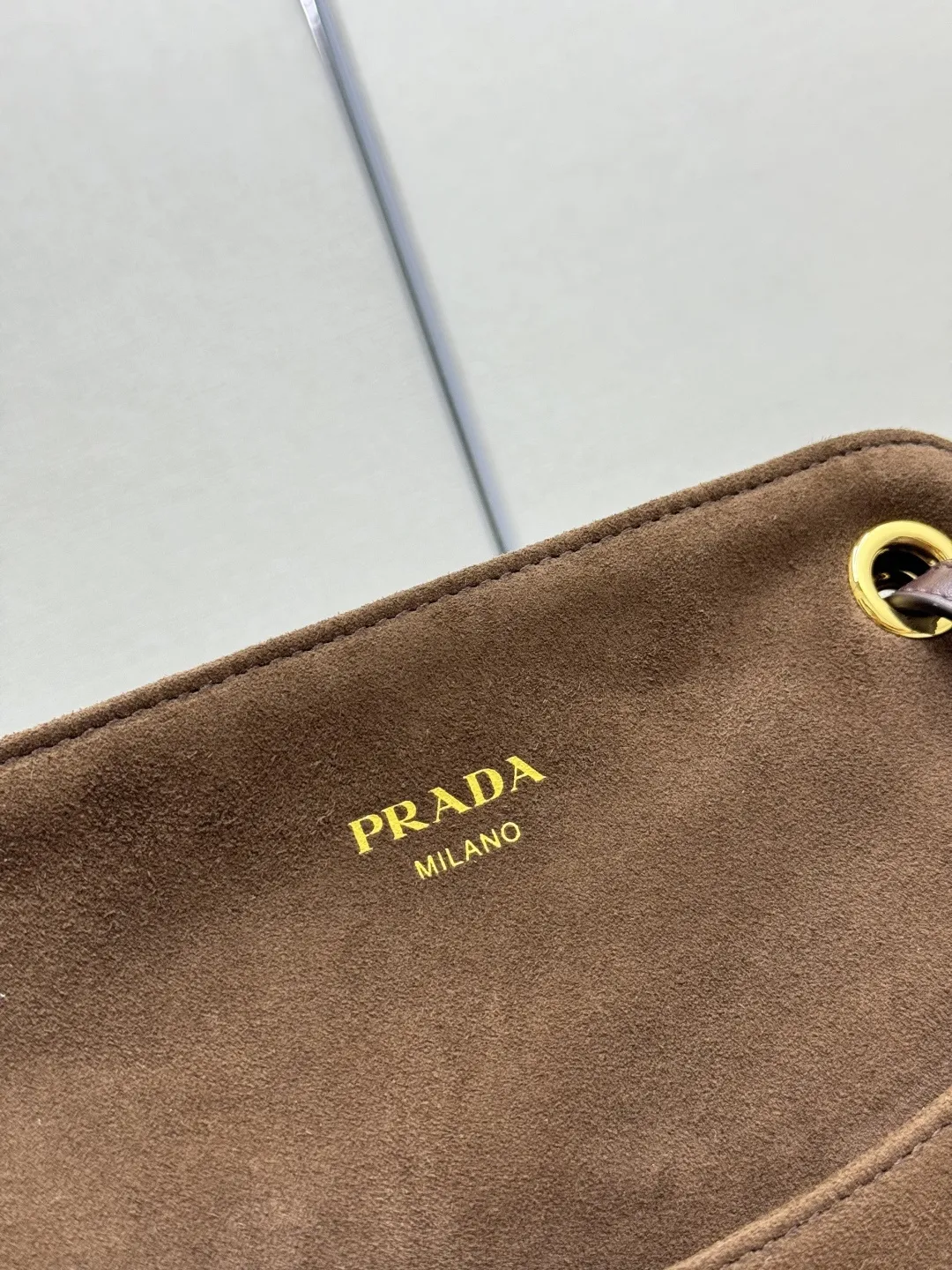 Suede Shoulder Bag 1BG641 D96011377 — view 7