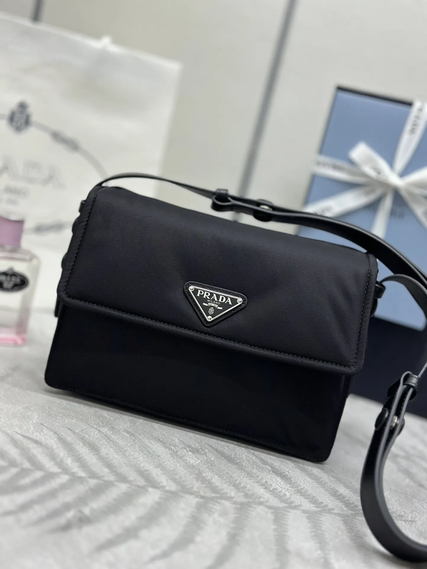 Prada Re-Nylon Mini Cini Messenger Bag D73011009