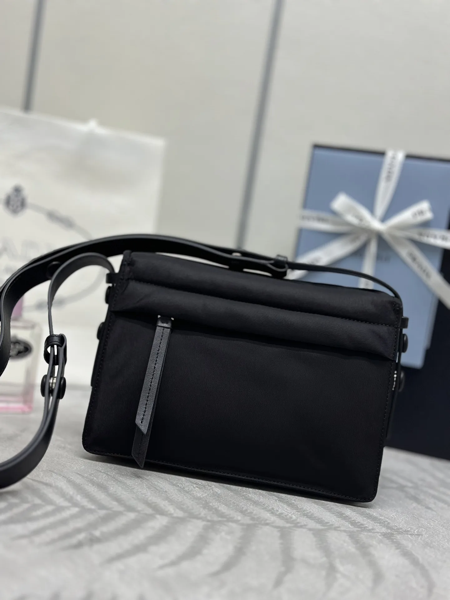 Prada Re-Nylon Mini Cini Messenger Bag D73011009 — view 2