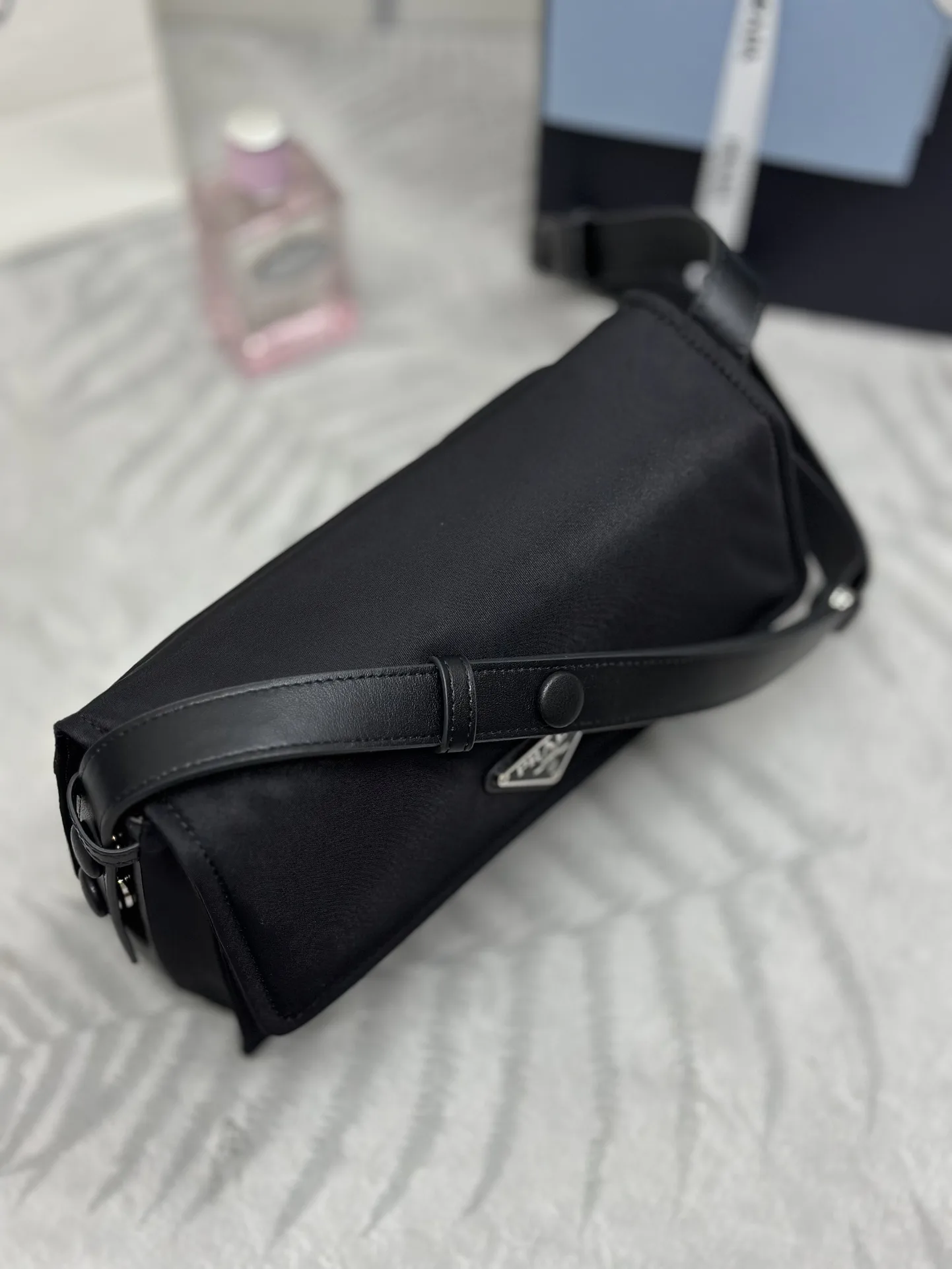 Prada Re-Nylon Mini Cini Messenger Bag D73011009 — view 3