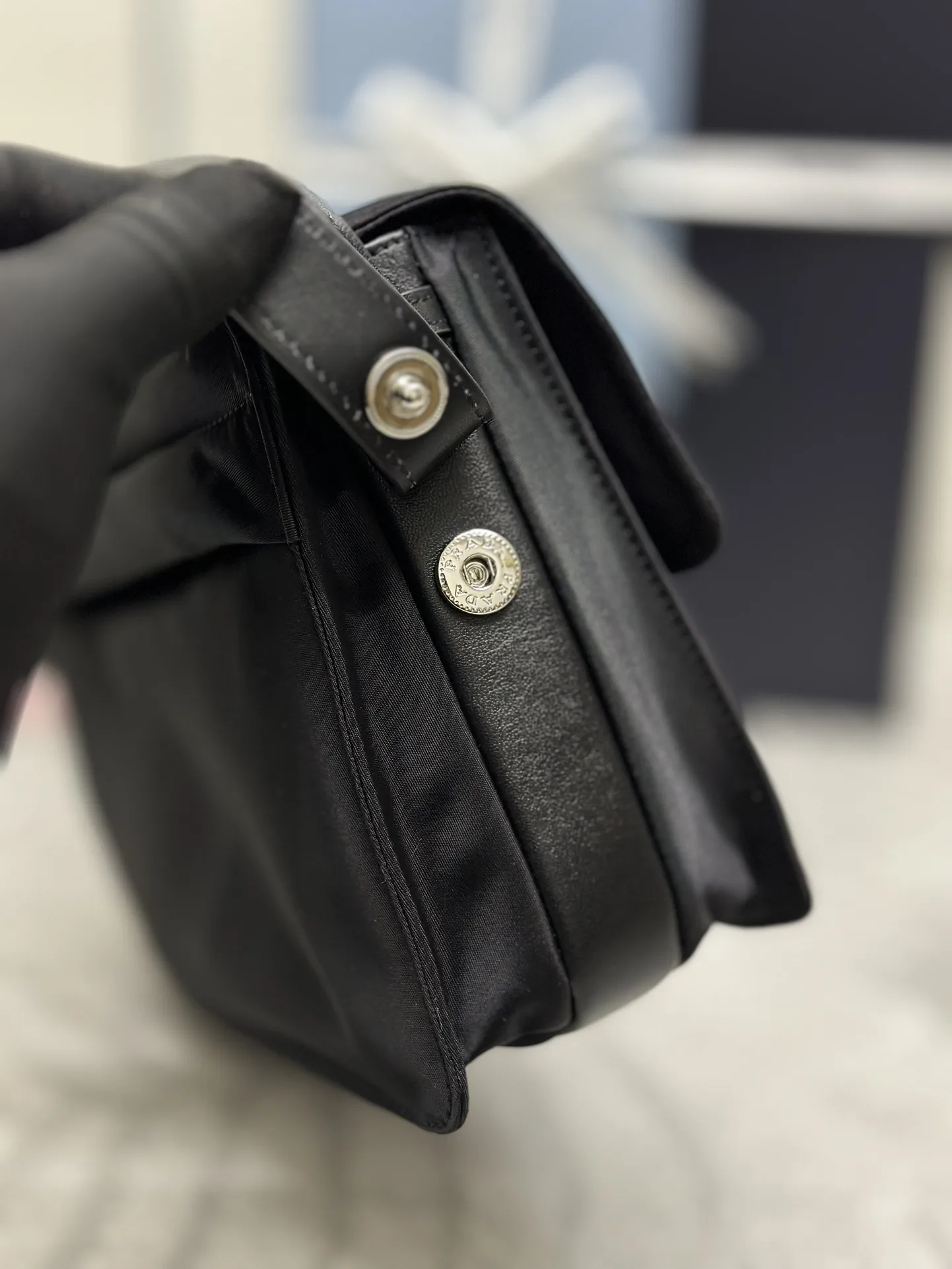 Prada Re-Nylon Mini Cini Messenger Bag D73011009 — view 6