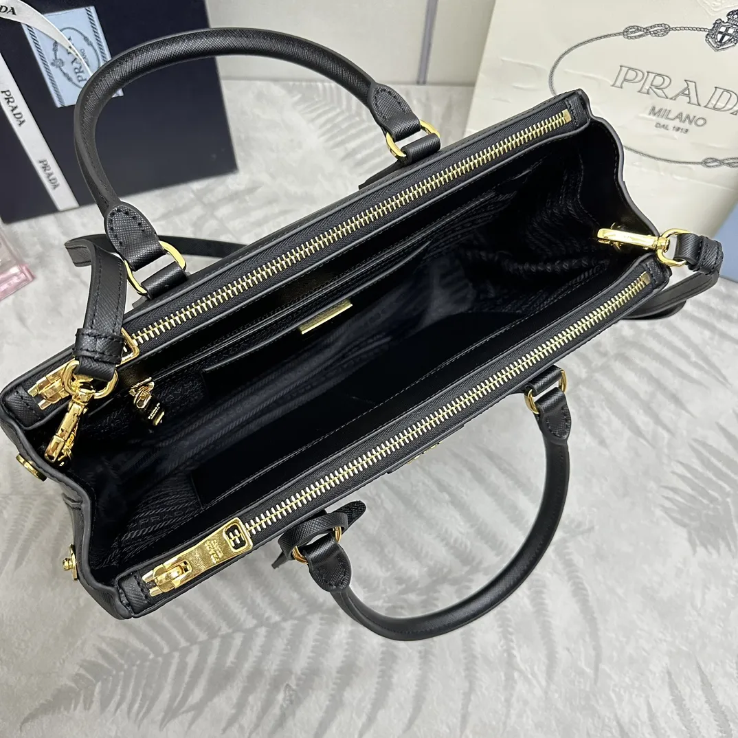 Prada Saffiano Leather Double Handle Tote Bag D104011381 — view 7