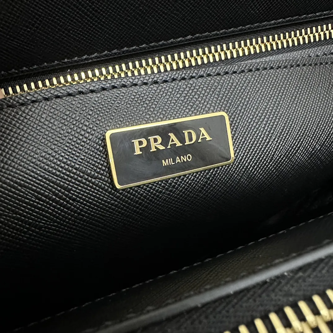 Prada Saffiano Leather Double Handle Tote Bag D104011381 — view 8